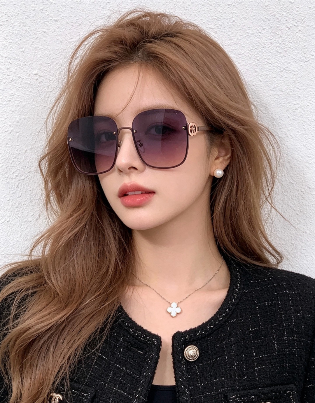 🔺GUCCI🔻古驰 GG圆框太阳镜 完美品质 🎓独特设计  适合各种脸型 亮相时装周 超时尚百搭 实物精致  情侣款 男