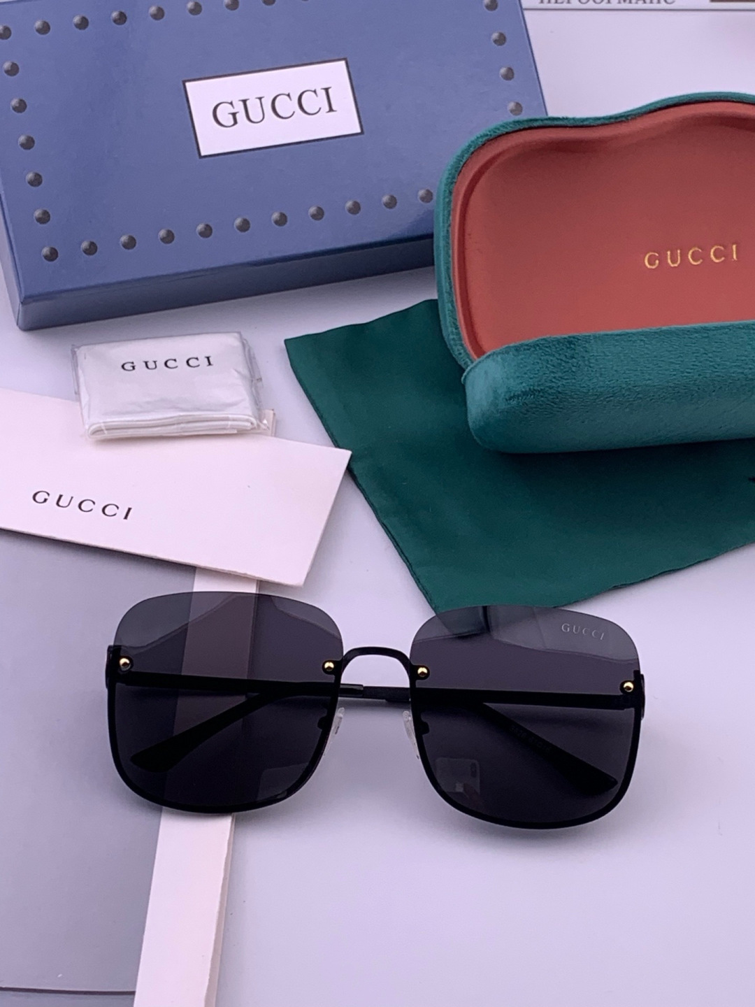 🔺GUCCI🔻古驰 GG圆框太阳镜 完美品质 🎓独特设计  适合各种脸型 亮相时装周 超时尚百搭 实物精致  情侣款 男