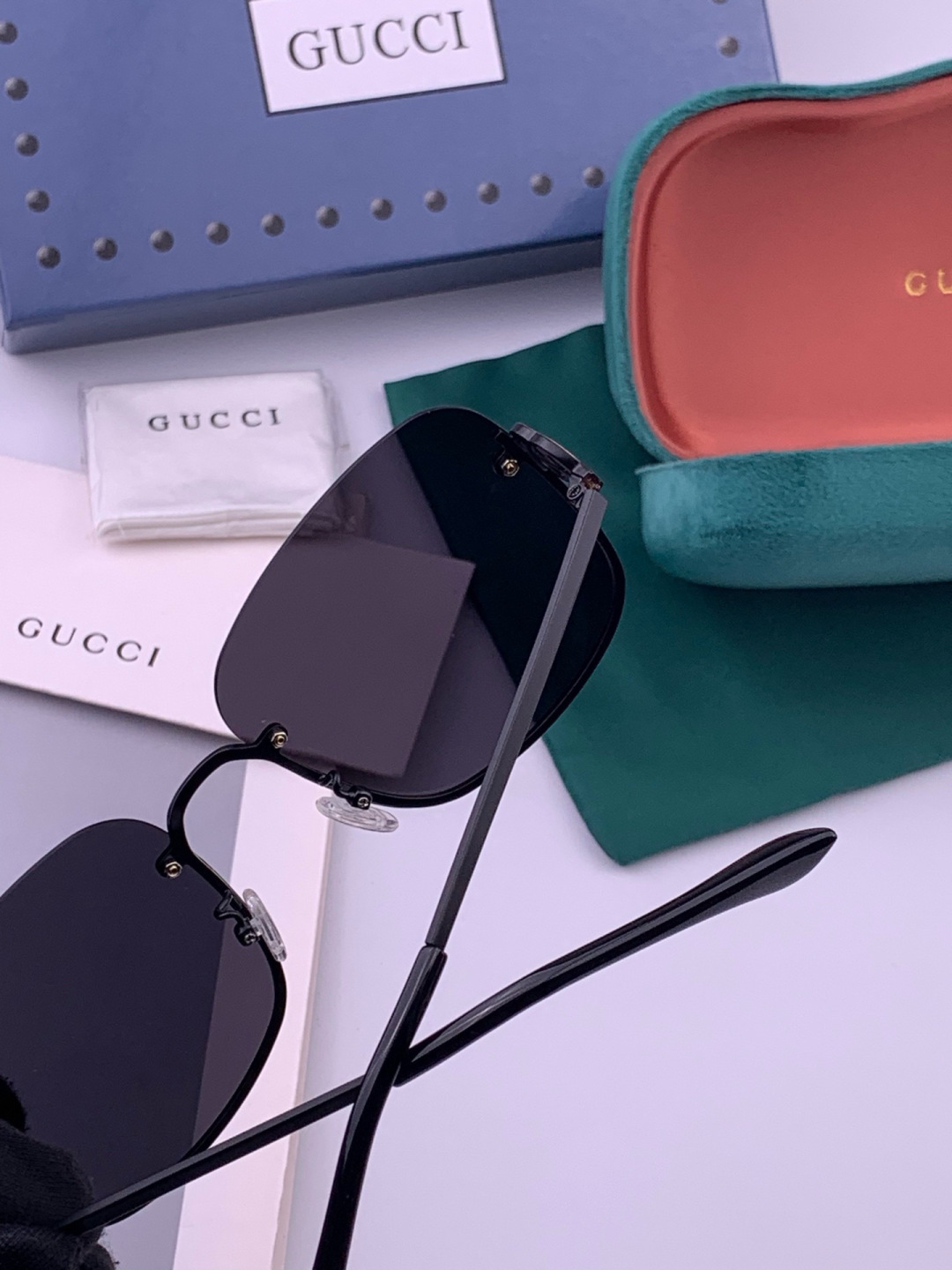 🔺GUCCI🔻古驰 GG圆框太阳镜 完美品质 🎓独特设计  适合各种脸型 亮相时装周 超时尚百搭 实物精致  情侣款 男