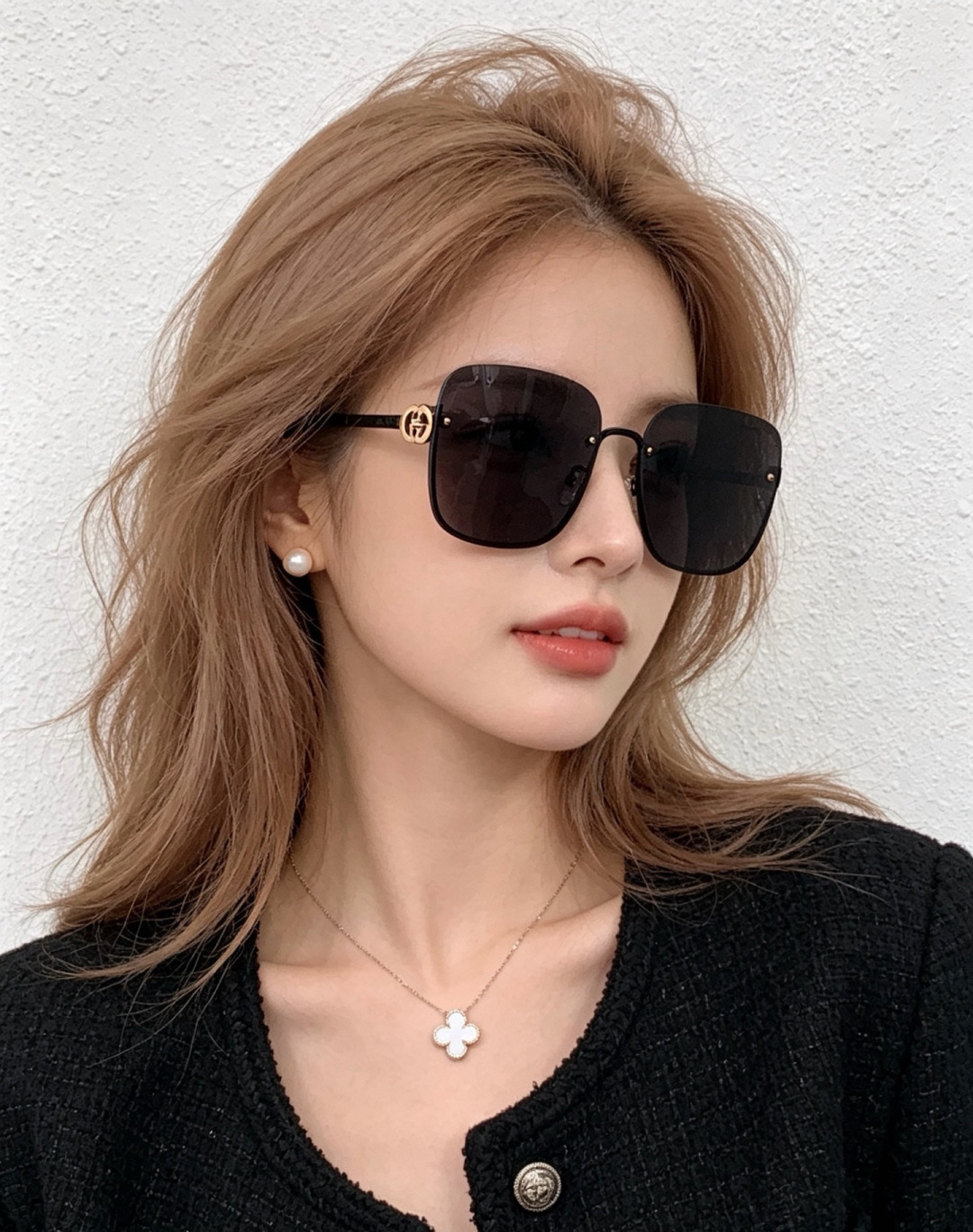 🔺GUCCI🔻古驰 GG圆框太阳镜 完美品质 🎓独特设计  适合各种脸型 亮相时装周 超时尚百搭 实物精致  情侣款 男