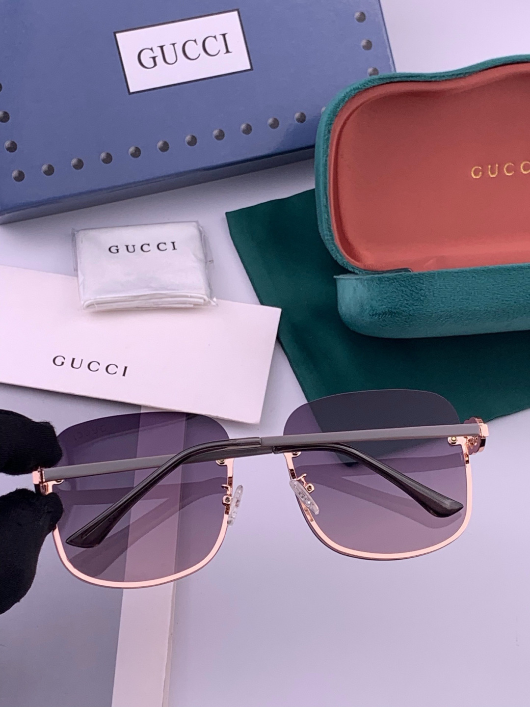 🔺GUCCI🔻古驰 GG圆框太阳镜 完美品质 🎓独特设计  适合各种脸型 亮相时装周 超时尚百搭 实物精致  情侣款 男