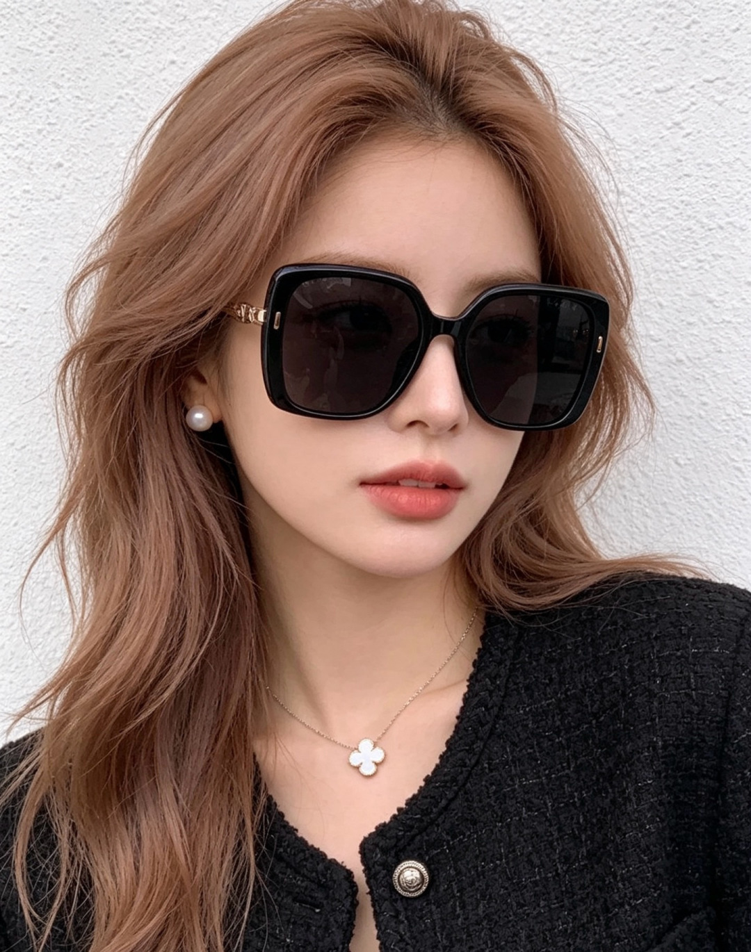 【GUCCI】新款潮流爆款 时尚方框太阳镜 佩戴舒适 网红潮款墨镜  女士高清加厚偏光太阳镜🕶️ 🎉高品质TR镜框 ♥️