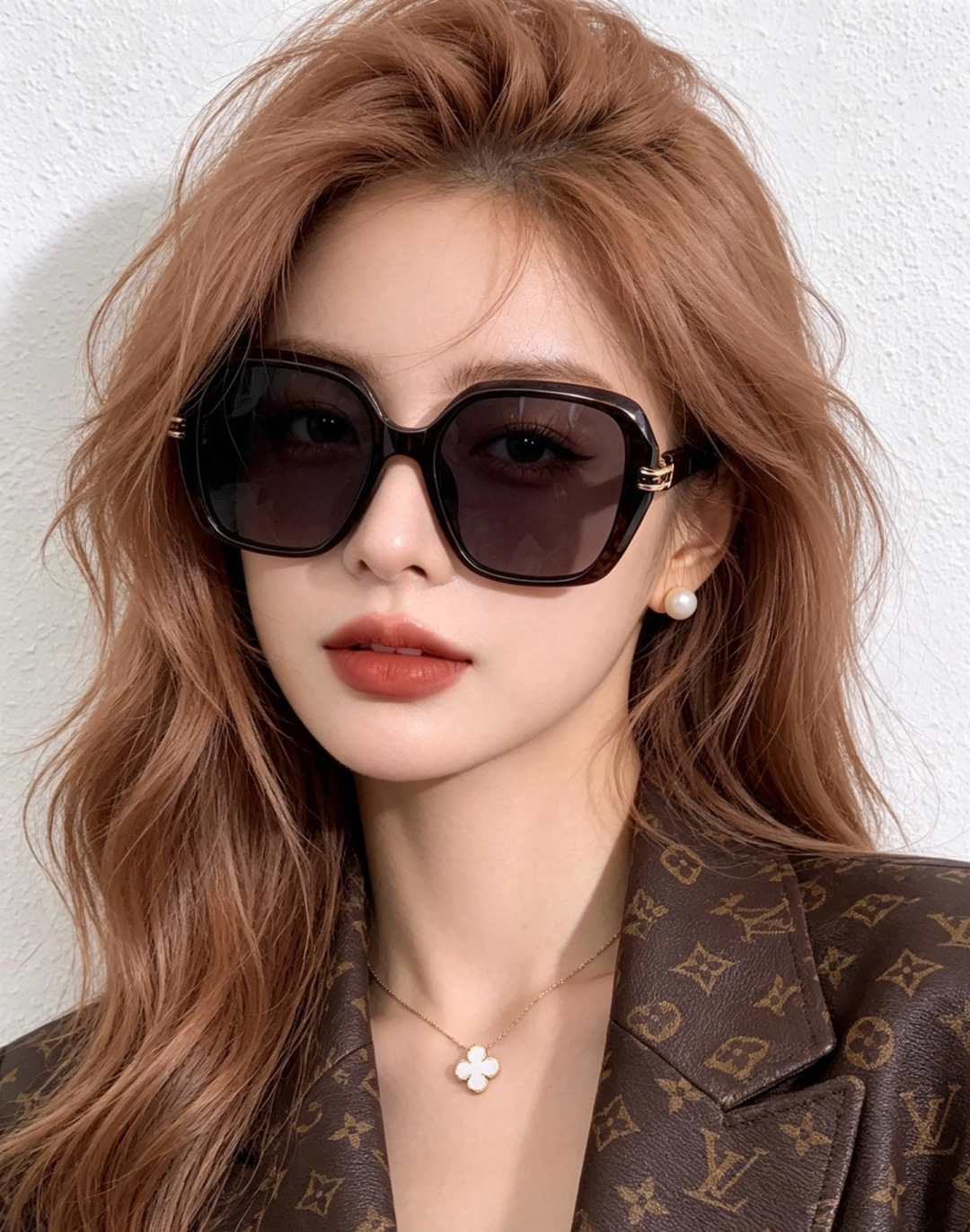 🔺 【GUCCI-偏光太阳镜】开春新款 潮流爆款 时尚方框偏光太阳镜 高品质 佩戴舒适 网红潮款墨镜 女士高清偏光太阳镜