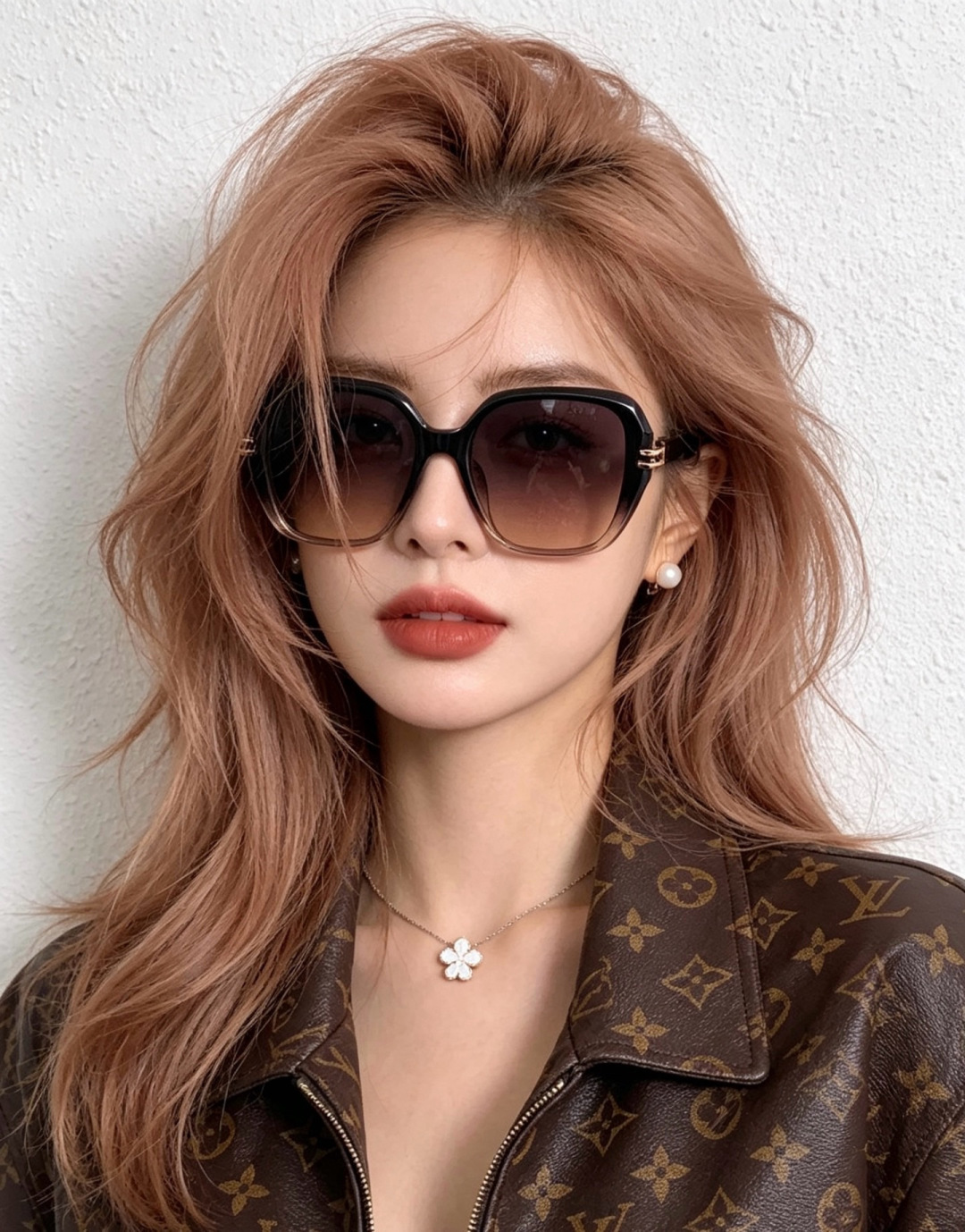 🔺 【GUCCI-偏光太阳镜】开春新款 潮流爆款 时尚方框偏光太阳镜 高品质 佩戴舒适 网红潮款墨镜 女士高清偏光太阳镜