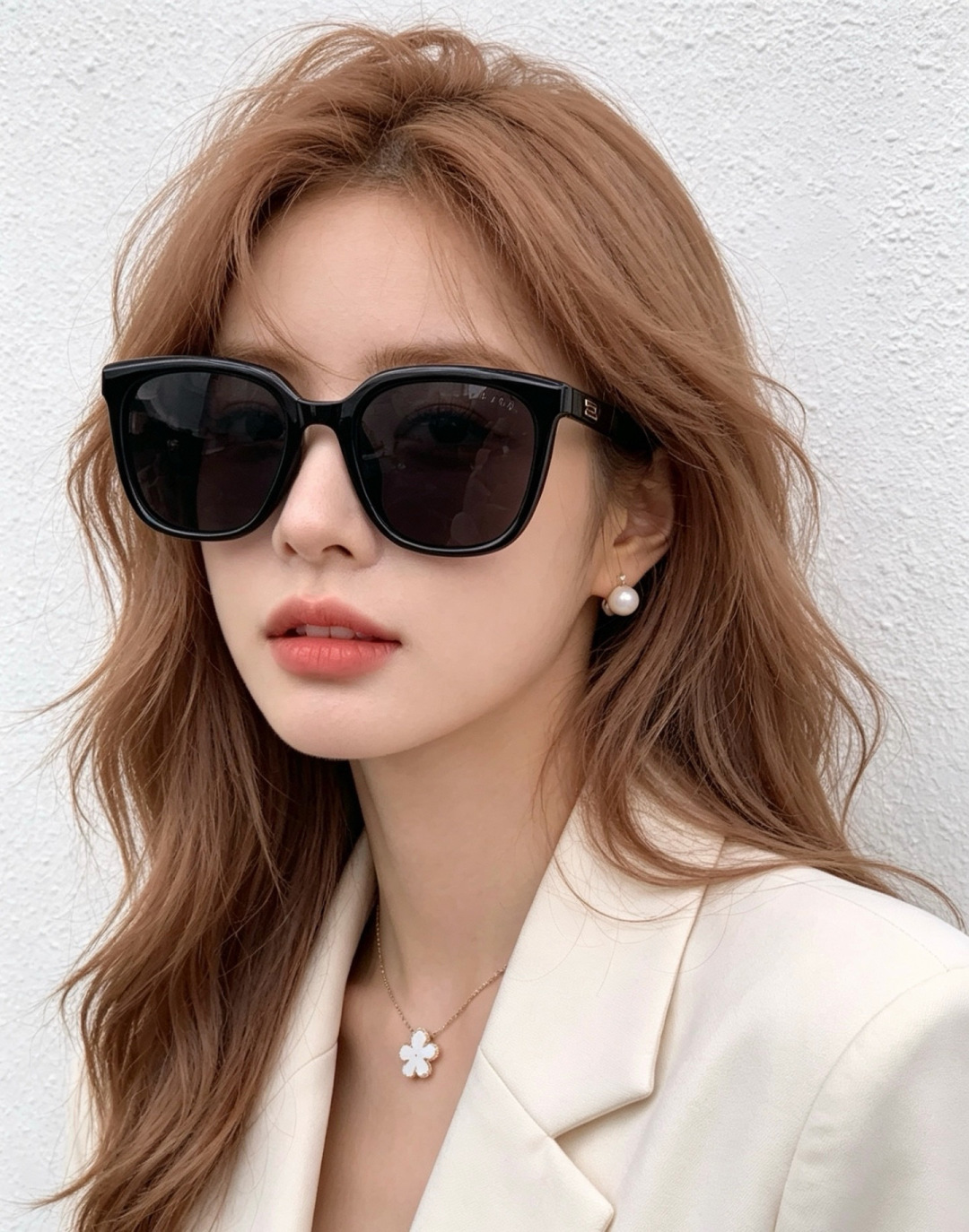 🔺 【GUCCI】开春新款 潮流爆款 时尚方框偏光太阳镜 高品质 佩戴舒适 网红潮款墨镜 女士高清尼龙偏光太阳镜🕶️ 🎉