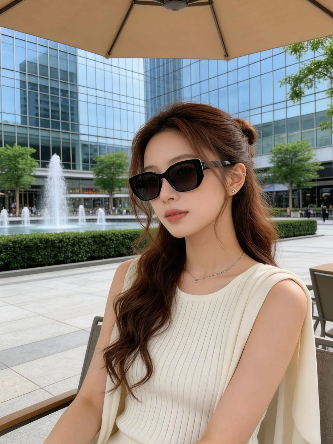GUCCI  新款偏光太眼镜，情侣款时尚方框太阳镜佩戴舒适网红潮流款墨镜，大气女人范儿，大脸小脸都好看 ！型号：G799