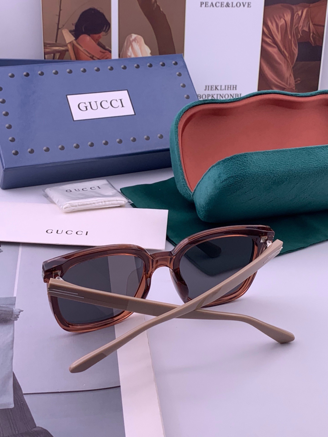 🔺GUCCI🔻古驰 GG圆框太阳镜 完美品质 🎓独特设计  适合各种脸型 亮相时装周 超时尚百搭 实物精致  情侣款 男