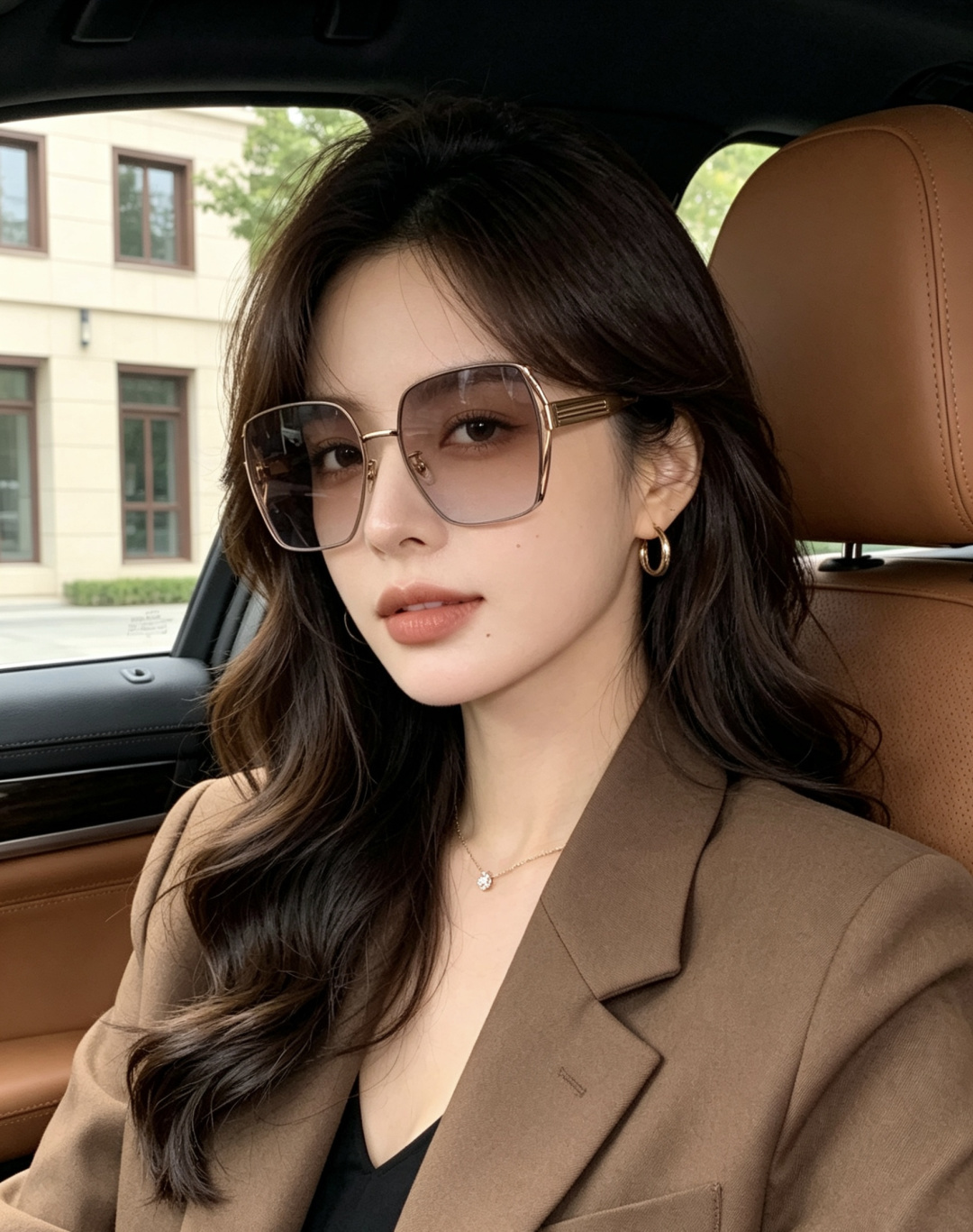 香奈儿 新款太阳镜太漂亮的款,爆到断货。镜片采用尼龙材质,透光度清晰的同时又保护眼睛,镜框采用环保无磁不锈钢金属。镜腿铰