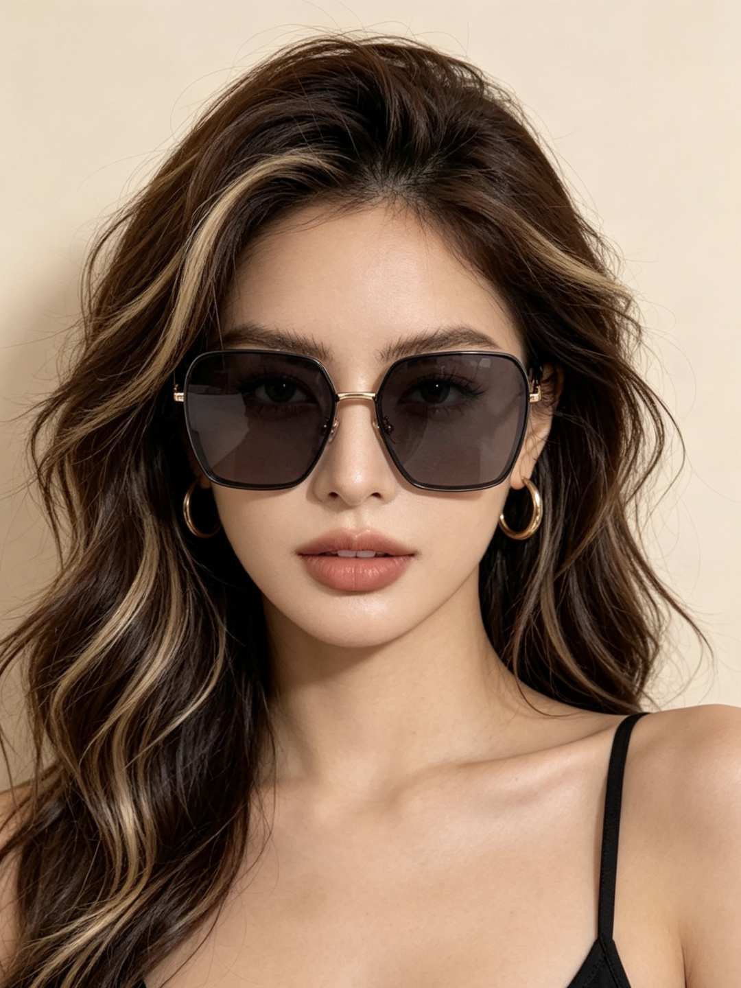 🔺 【DIOR-迪奥】开春新款 潮流爆款 时尚尼龙偏光太阳镜 高品质 佩戴舒适 网红潮款墨镜 型号：D7635