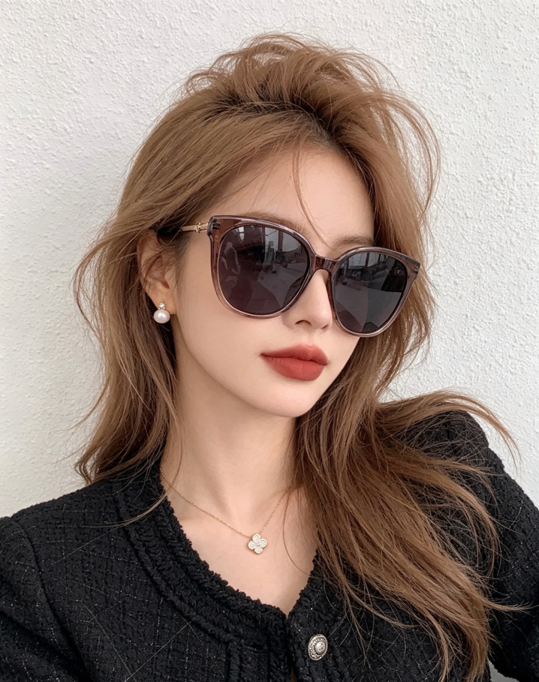 🔺 【DIOR-迪奥】开春新款 潮流爆款 时尚方框偏光太阳镜 高品质 佩戴舒适 网红潮款墨镜 型号：D31101