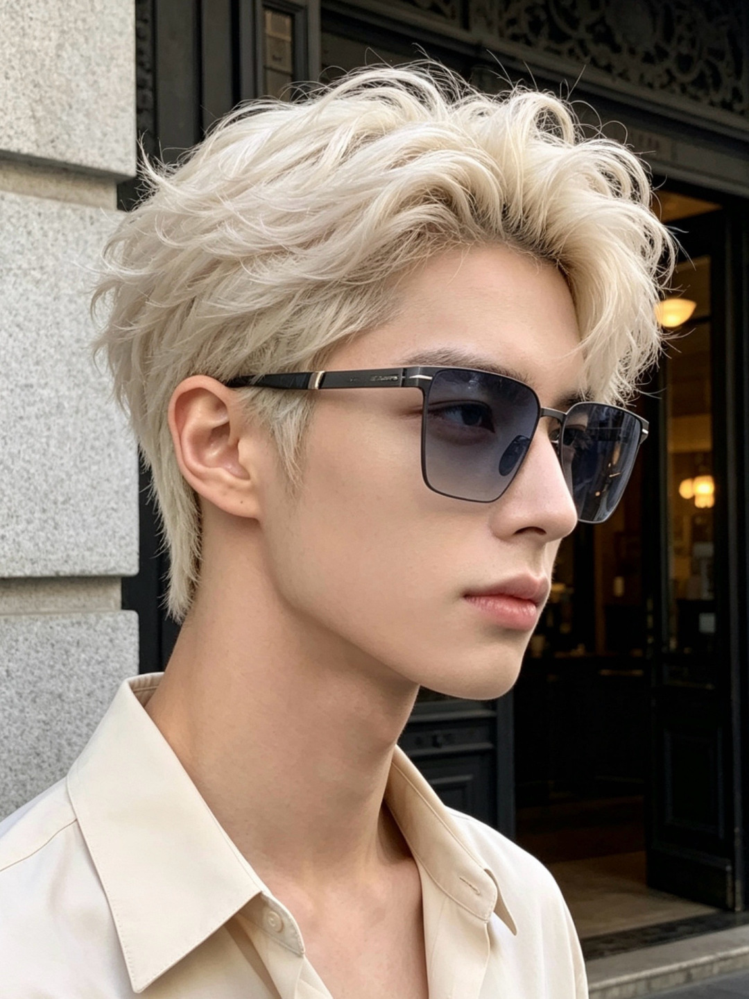 ♦️LV  新款男女情侣款太阳镜多边形墨镜iP电镀永不褪色 超轻超有弹性整幅眼镜无螺丝重要的是压不坏 高清尼龙镜片、精湛
