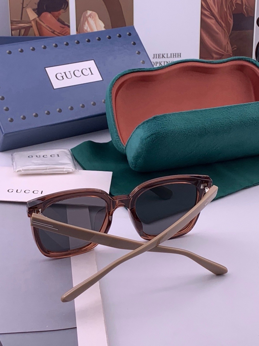 🔺GUCCI🔻古驰 GG圆框太阳镜 完美品质 🎓独特设计  适合各种脸型 亮相时装周 超时尚百搭 实物精致  情侣款 男