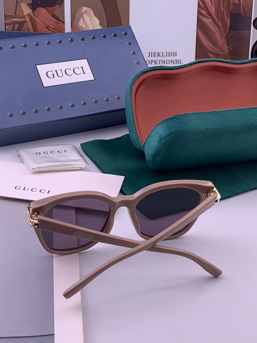 🔺GUCCI🔻古驰 GG圆框太阳镜 完美品质 🎓独特设计  适合各种脸型 亮相时装周 超时尚百搭 实物精致  情侣款 男