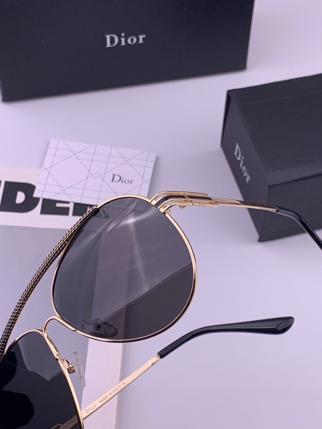DIO* 🔥  高品质男女款墨镜   👍 进口宝丽来偏光镜片  🔥蛤蟆镜 开车钓鱼都可 🔥百搭显瘦墨镜韩版男士飞行员大框