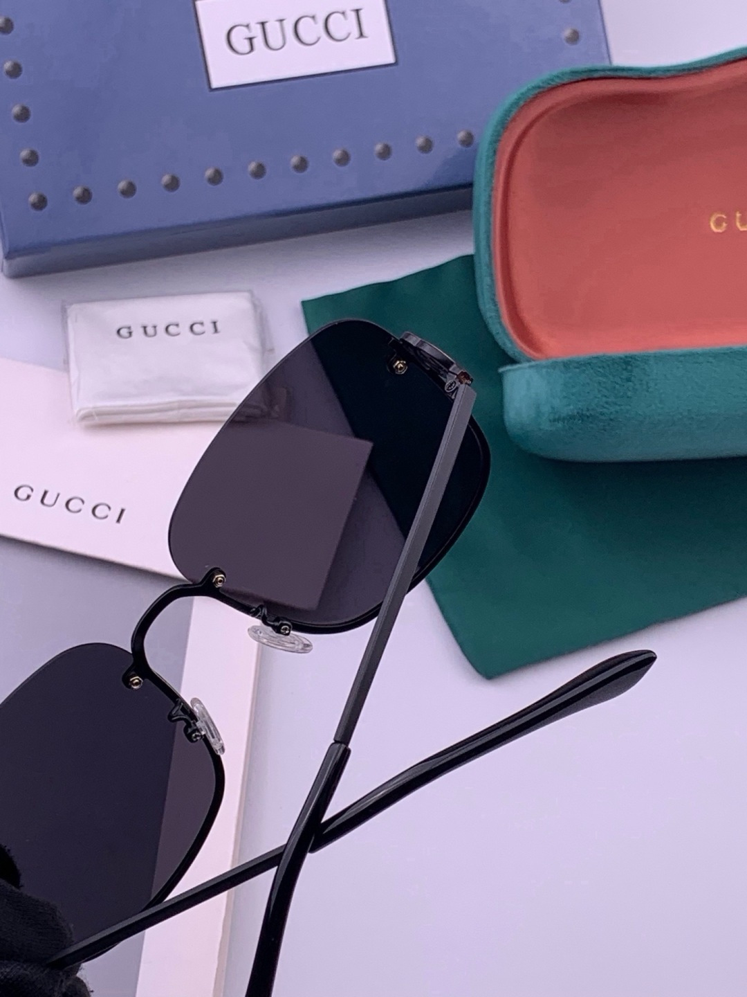 🔺GUCCI🔻古驰 GG圆框太阳镜 完美品质 🎓独特设计  适合各种脸型 亮相时装周 超时尚百搭 实物精致  情侣款 男