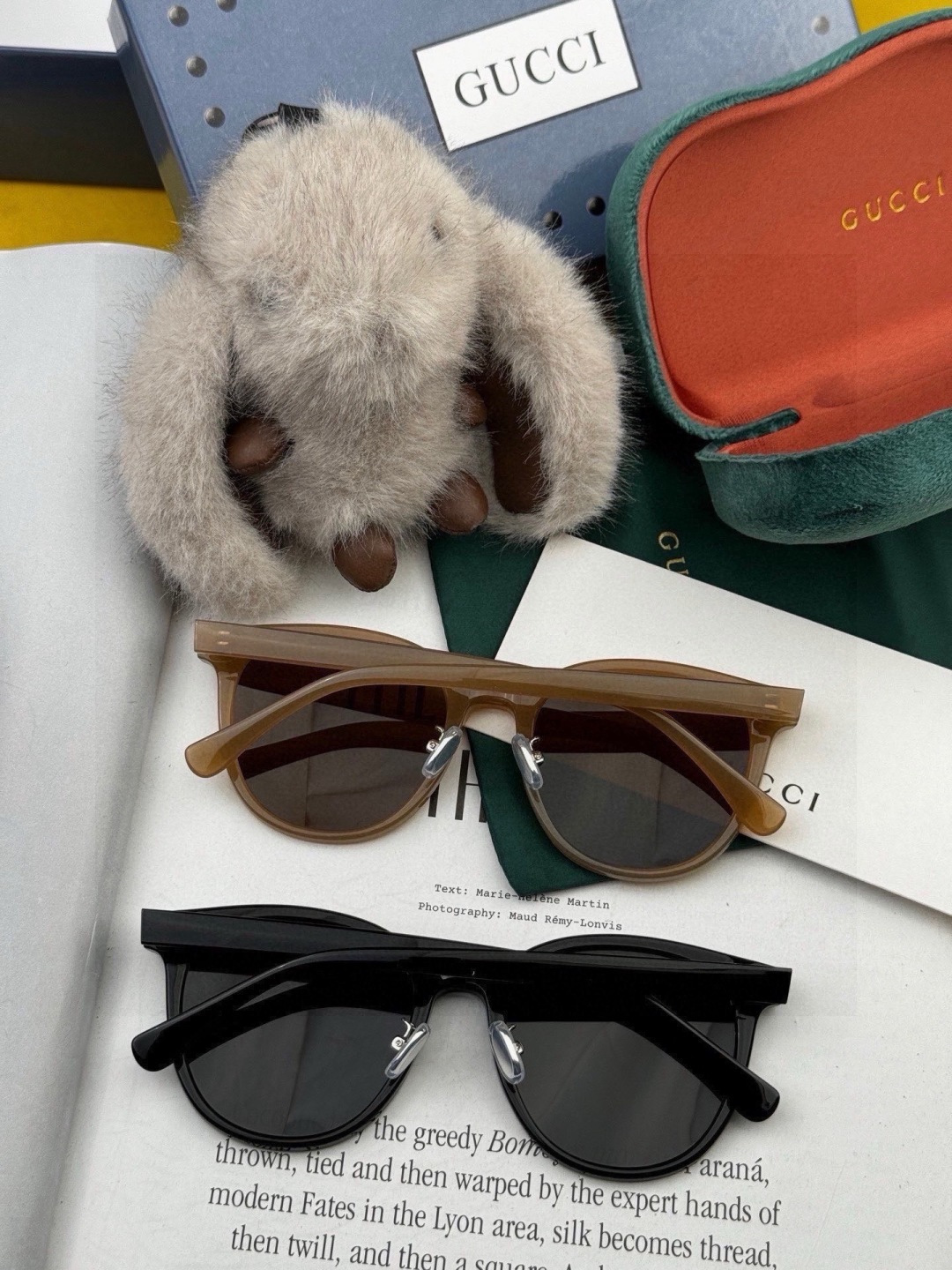 🔺 【GUCCI-偏光太阳镜】开春新款 潮流爆款 时尚圆框偏光太阳镜 高品质 佩戴舒适 网红潮款墨镜 女士高清偏光太阳镜