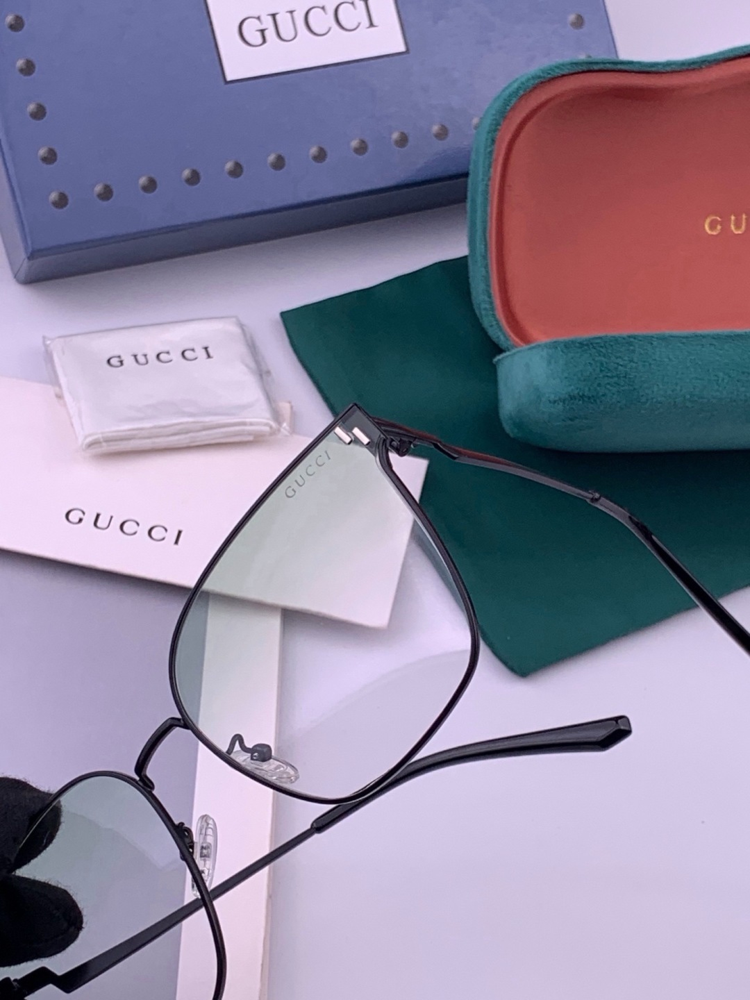 🔺 【GUCCI】开春新款 潮流爆款 时尚太阳镜 高品质 佩戴舒适 网红潮款墨镜 型号：G2660