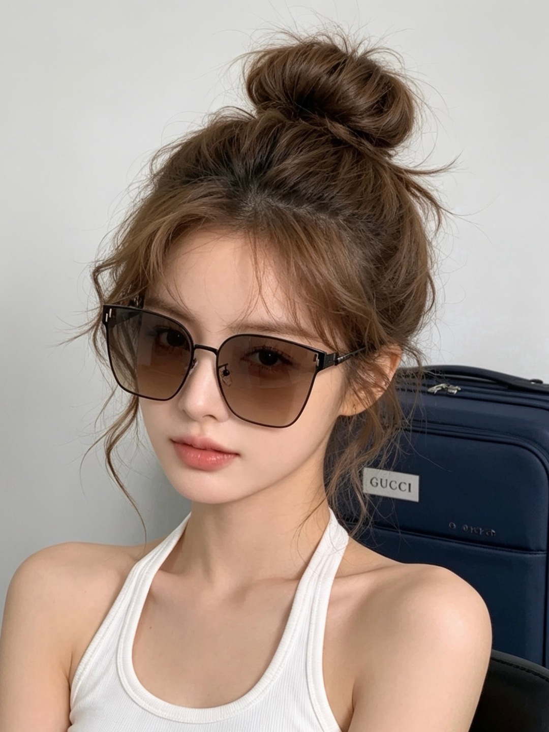 🔺 【GUCCI】开春新款 潮流爆款 时尚太阳镜 高品质 佩戴舒适 网红潮款墨镜 型号：G2660