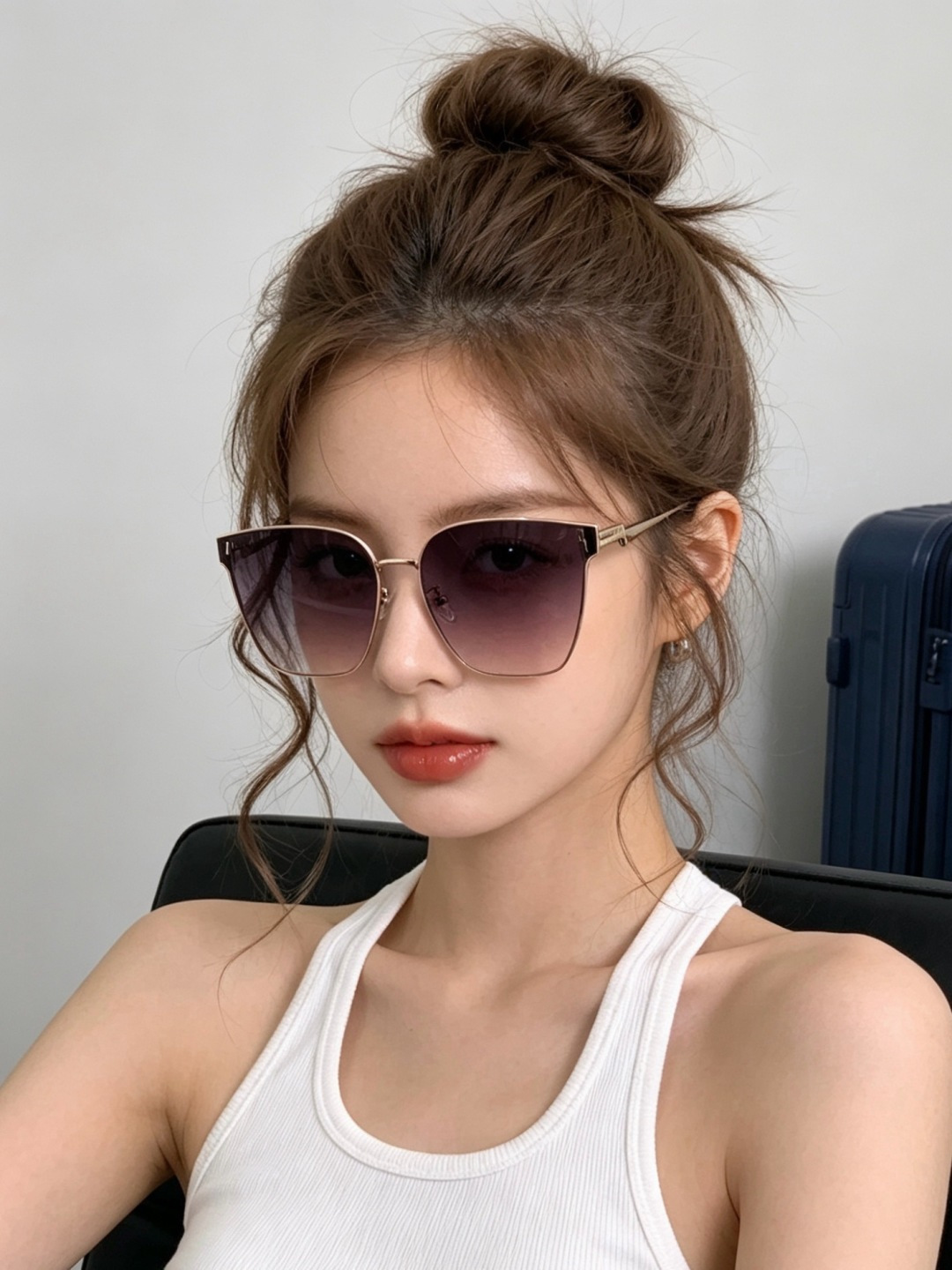 🔺 【GUCCI】开春新款 潮流爆款 时尚太阳镜 高品质 佩戴舒适 网红潮款墨镜 型号：G2660