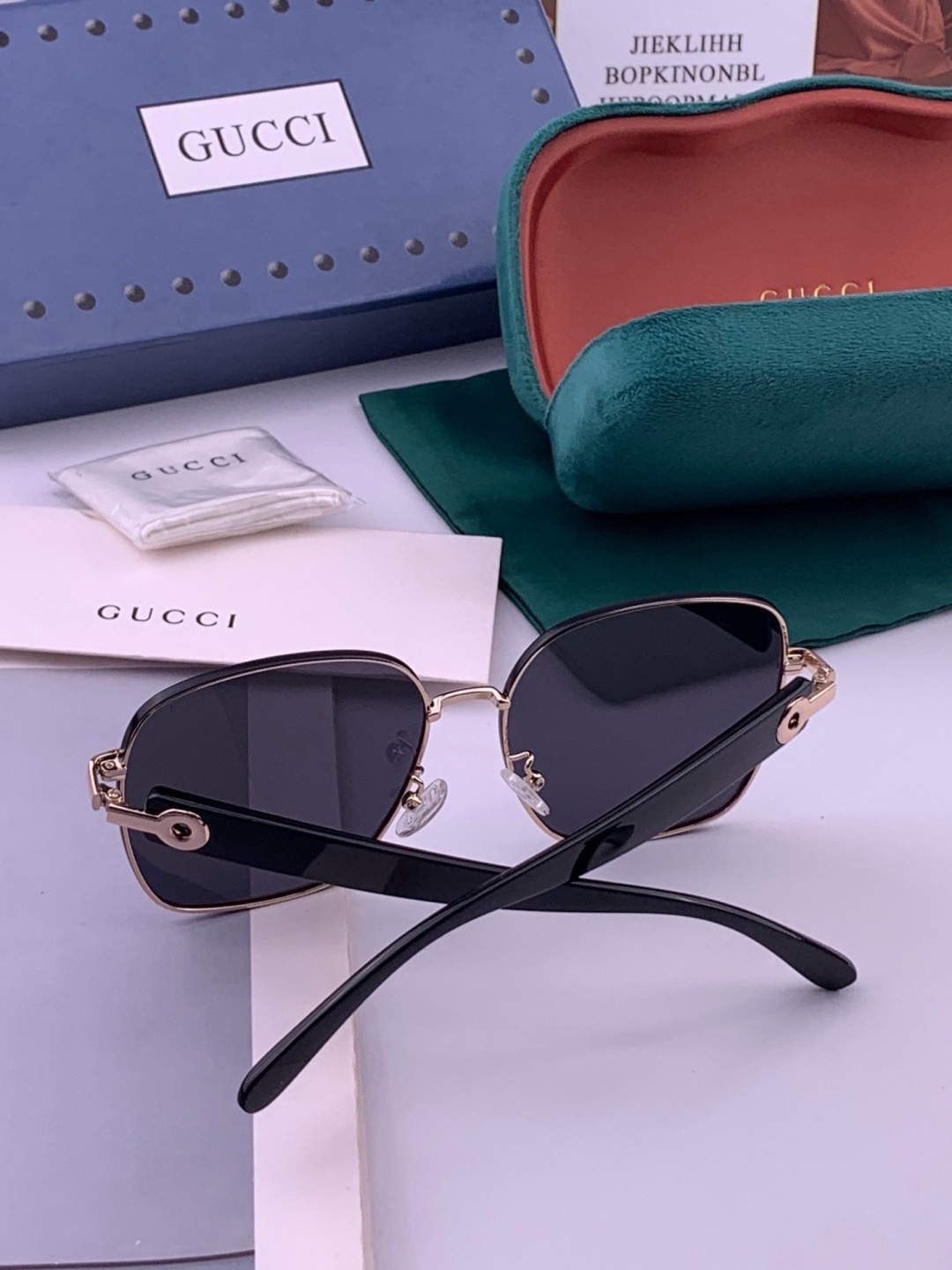 🔺GUCCI🔻古驰 GG圆框太阳镜 完美品质 🎓独特设计  适合各种脸型 亮相时装周 超时尚百搭 实物精致  情侣款 男