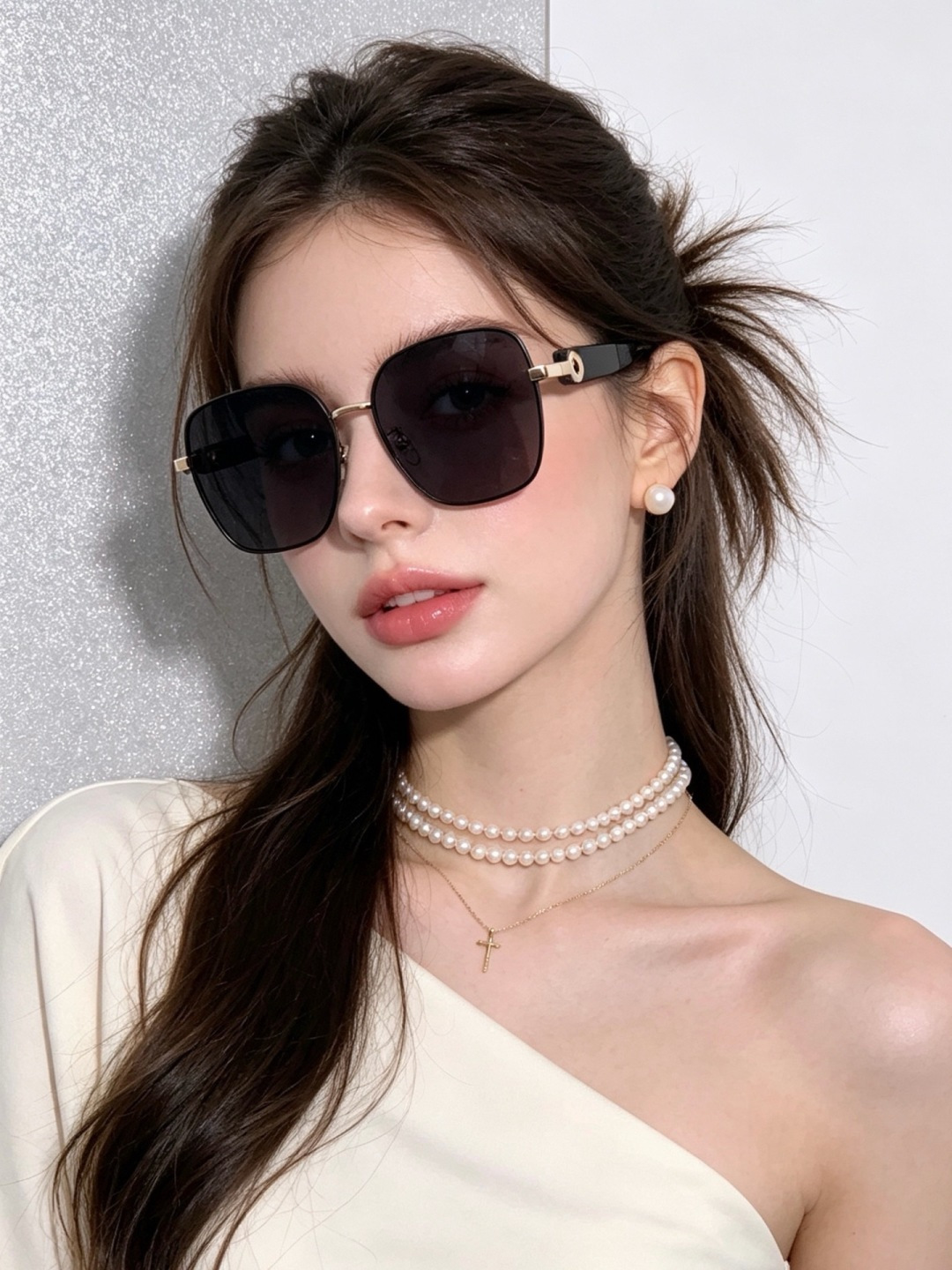 🔺GUCCI🔻古驰 GG圆框太阳镜 完美品质 🎓独特设计  适合各种脸型 亮相时装周 超时尚百搭 实物精致  情侣款 男