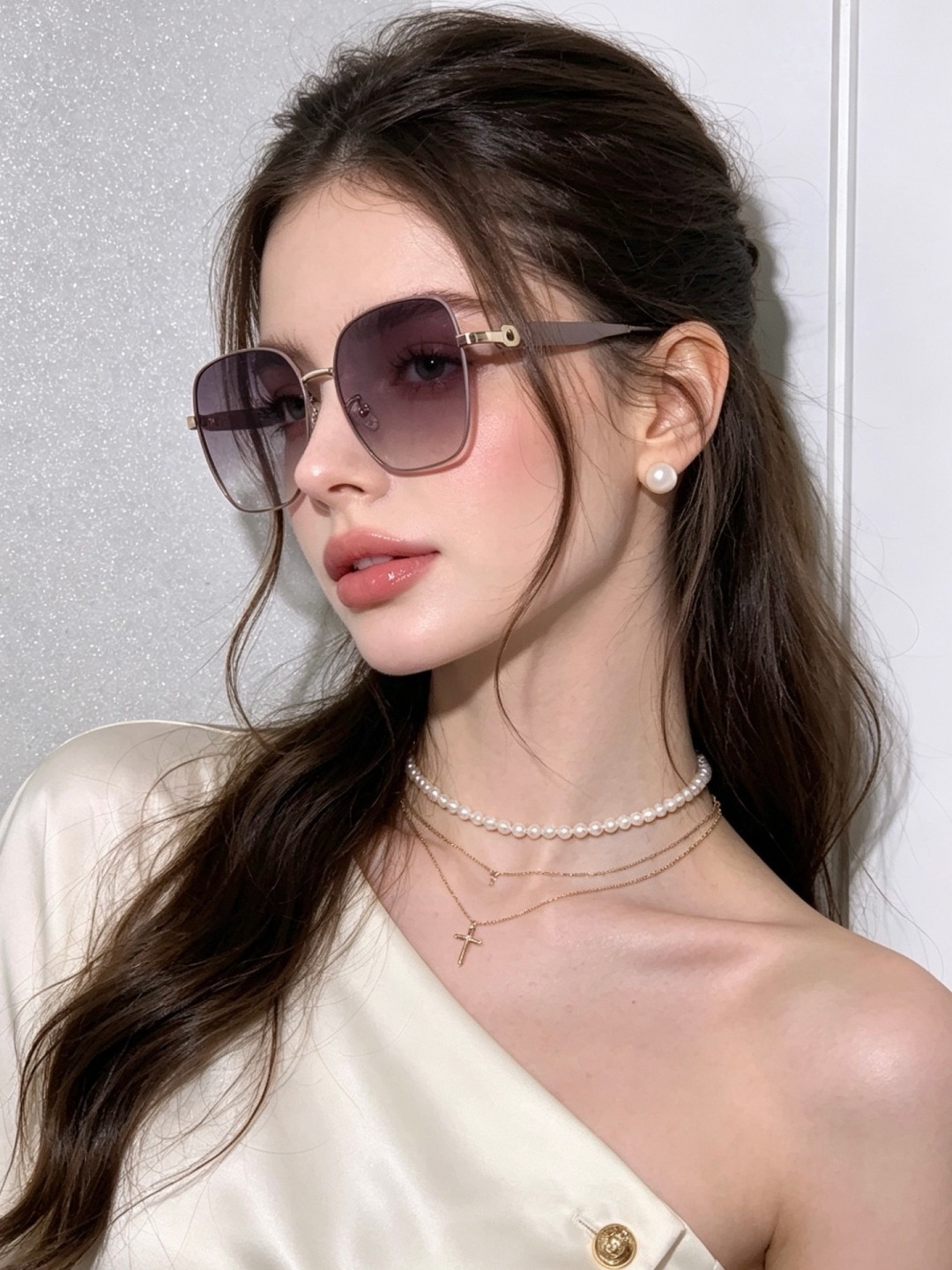 🔺GUCCI🔻古驰 GG圆框太阳镜 完美品质 🎓独特设计  适合各种脸型 亮相时装周 超时尚百搭 实物精致  情侣款 男