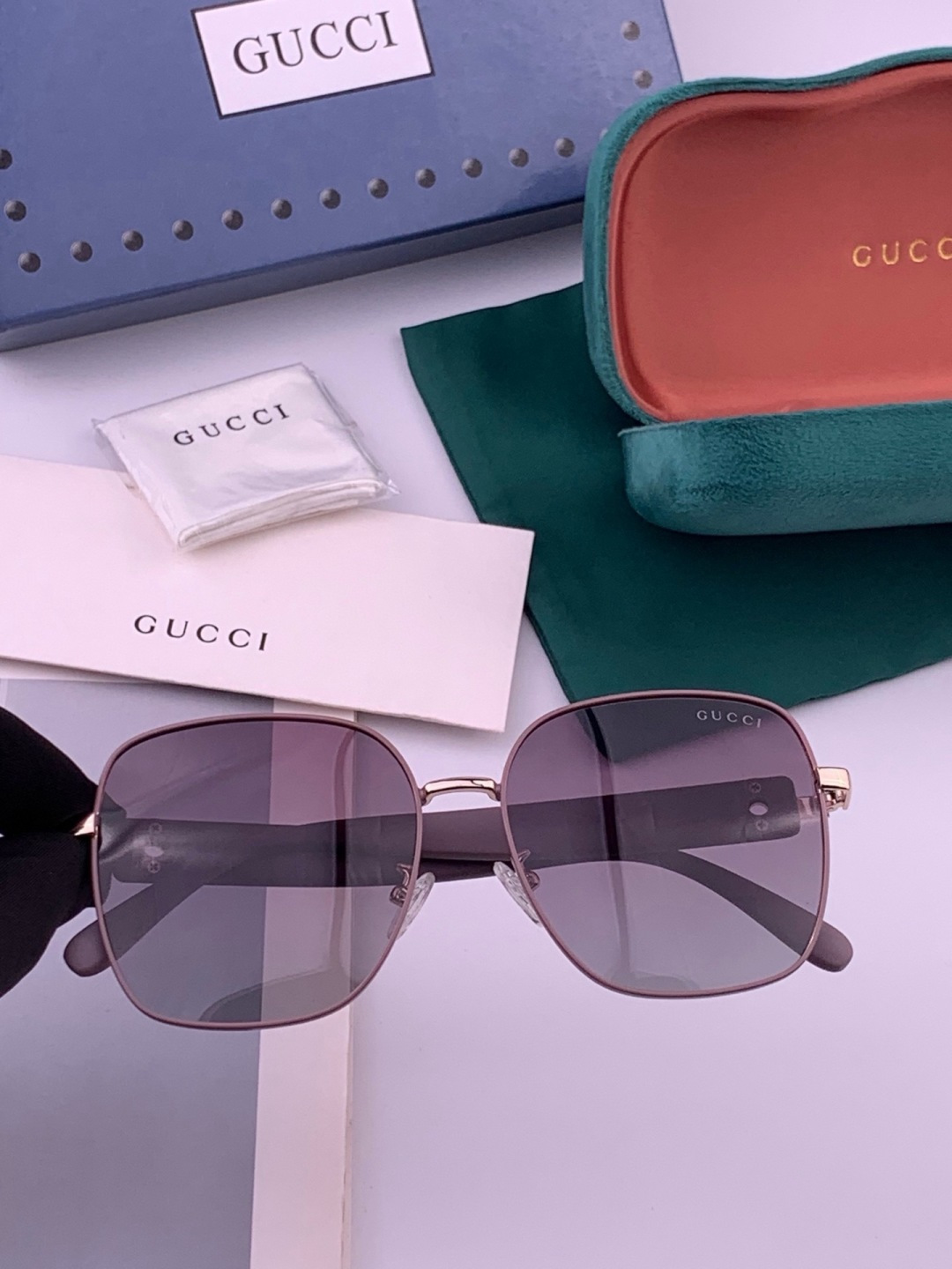 🔺GUCCI🔻古驰 GG圆框太阳镜 完美品质 🎓独特设计  适合各种脸型 亮相时装周 超时尚百搭 实物精致  情侣款 男