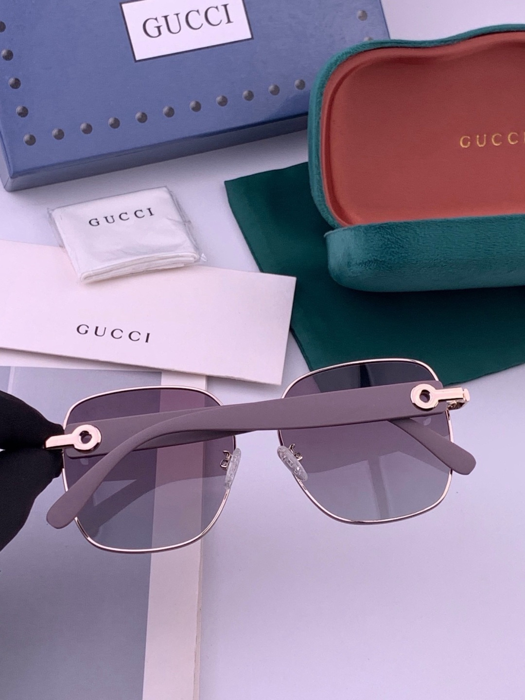 🔺GUCCI🔻古驰 GG圆框太阳镜 完美品质 🎓独特设计  适合各种脸型 亮相时装周 超时尚百搭 实物精致  情侣款 男