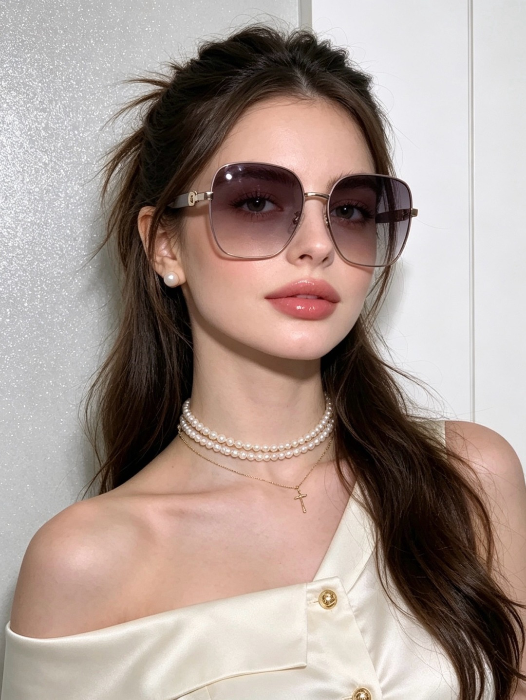 🔺GUCCI🔻古驰 GG圆框太阳镜 完美品质 🎓独特设计  适合各种脸型 亮相时装周 超时尚百搭 实物精致  情侣款 男