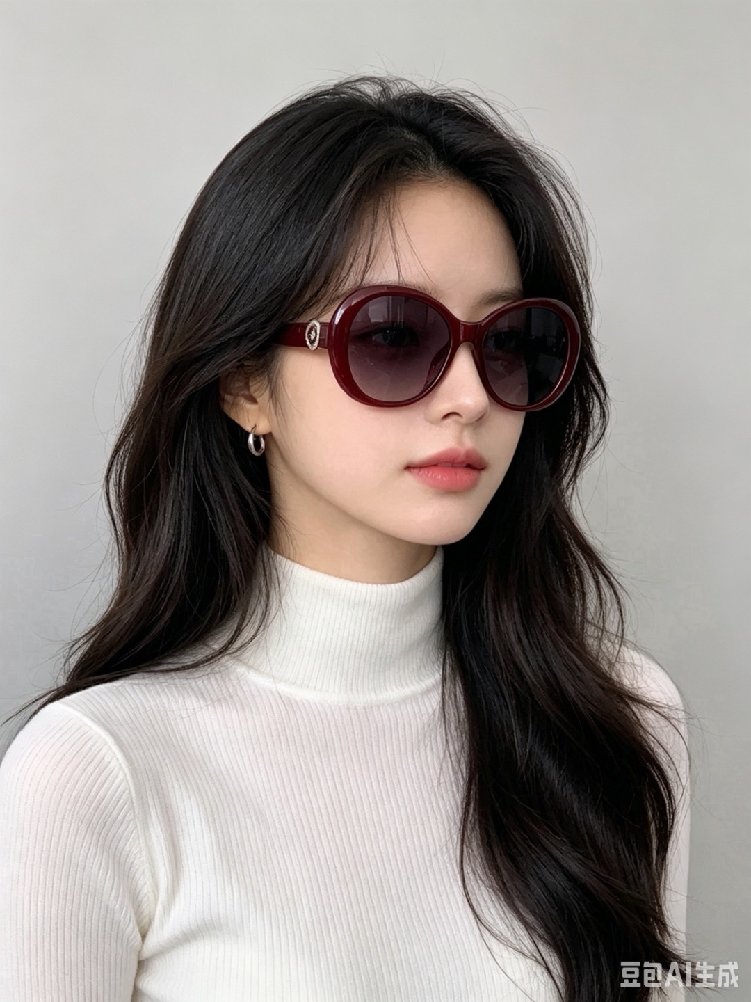 🔺CHANEL🔻官方早春新款，众多明星同款[色]香奈儿‼️‼️新款珍珠大框偏光墨镜 ，🌈🌈宝丽来超清偏光太阳镜🔝🔝型号：