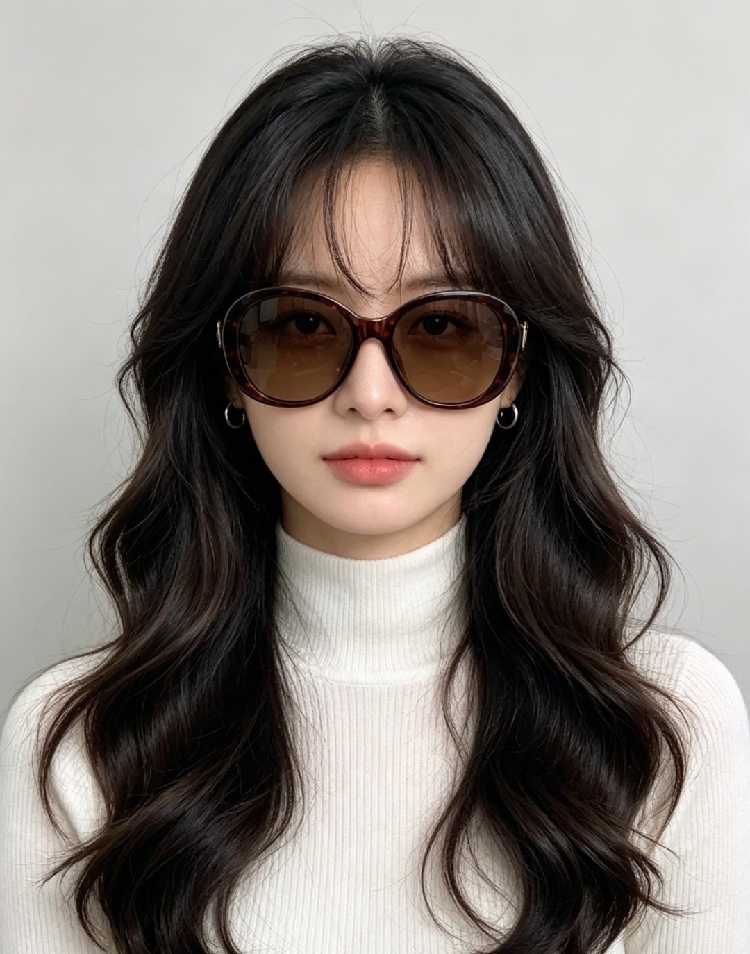 🔺CHANEL🔻官方早春新款，众多明星同款[色]香奈儿‼️‼️新款珍珠大框偏光墨镜 ，🌈🌈宝丽来超清偏光太阳镜🔝🔝型号：