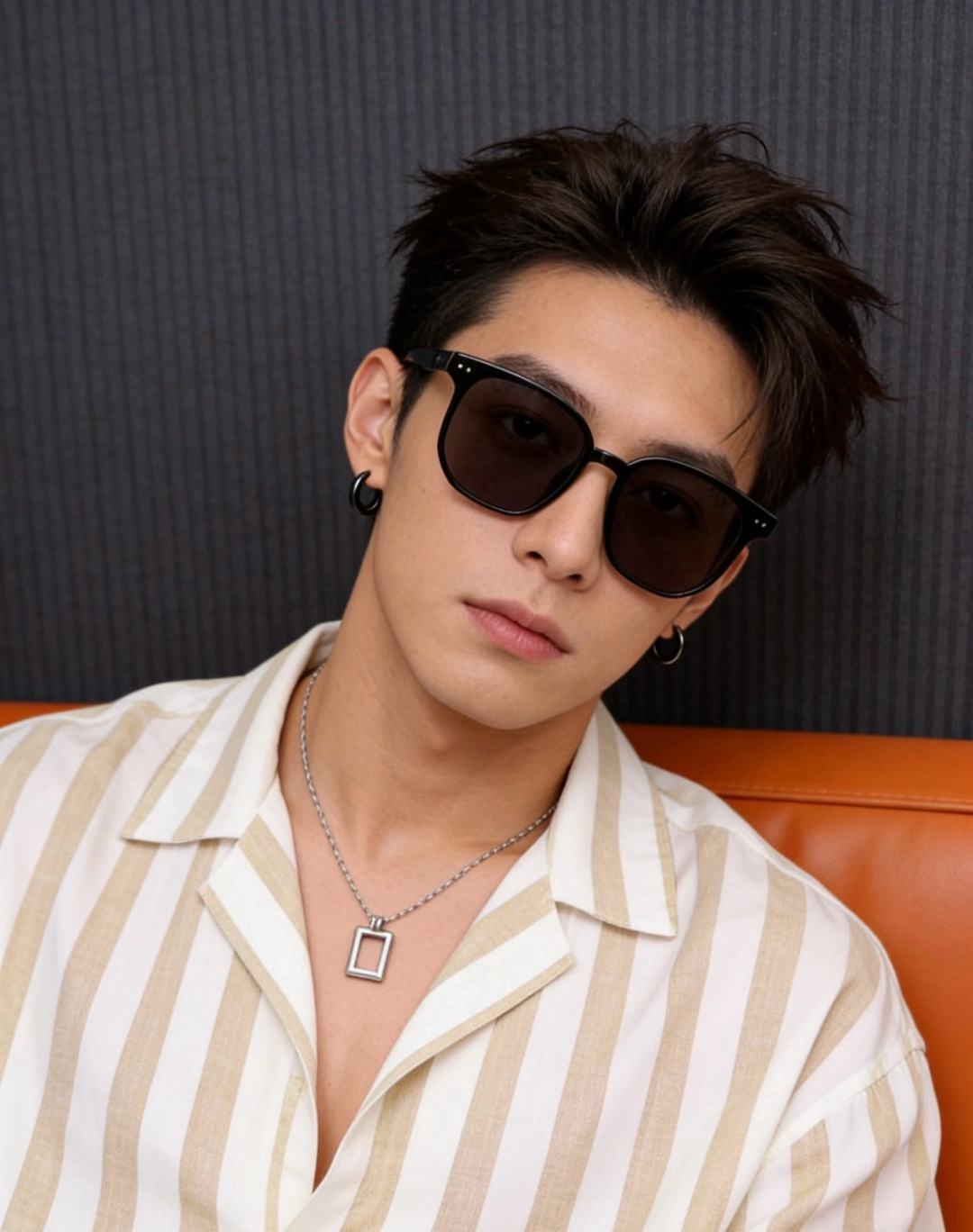 🔺 【GUCCI】开春新款 潮流爆款 时尚方框偏光太阳镜 高品质 佩戴舒适 网红潮款墨镜 女士高清尼龙偏光太阳镜🕶️ 🎉