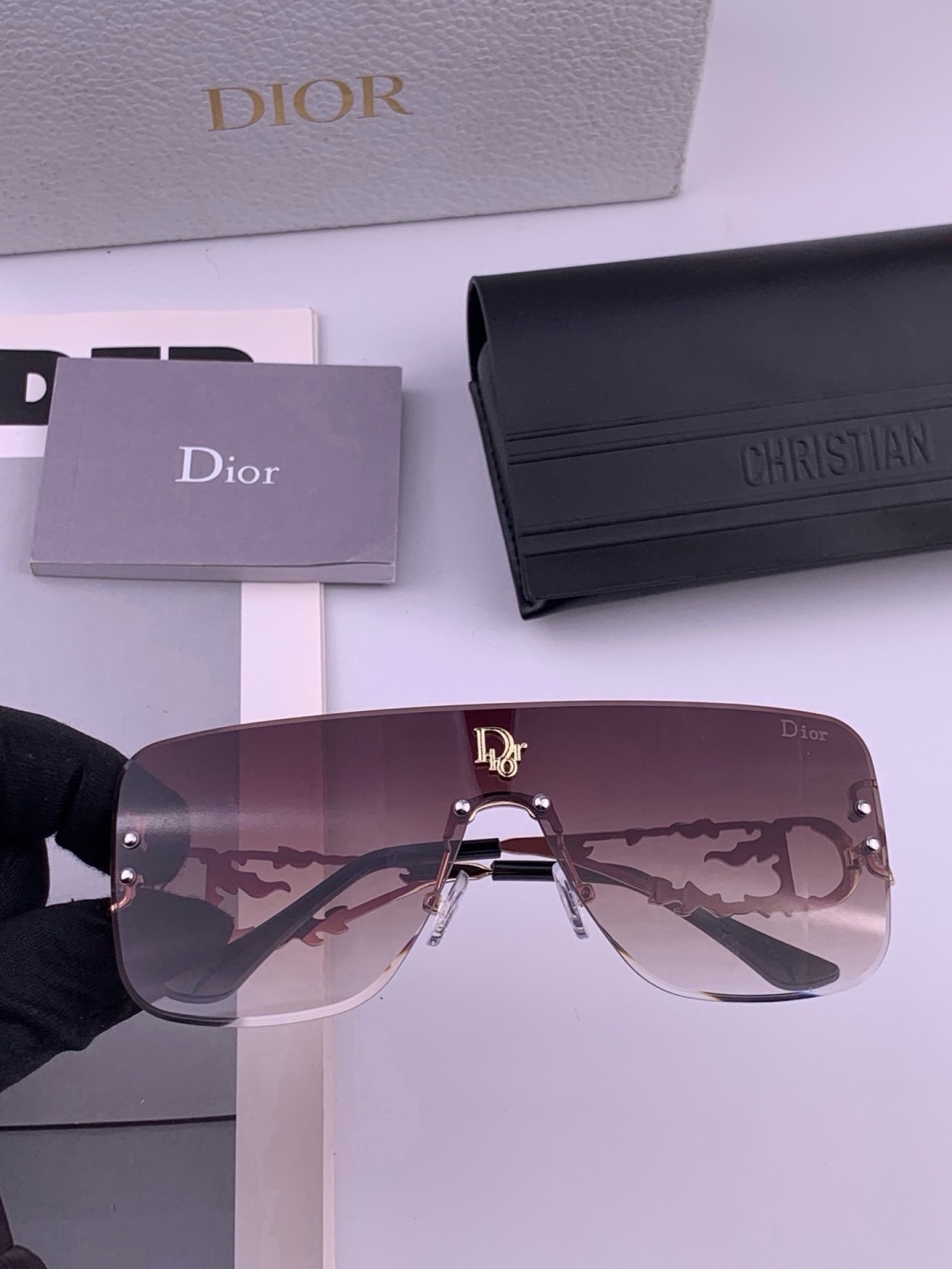 🔺 【DIOR-迪奥】开春新款 潮流爆款 时尚连体太阳镜 高品质 佩戴舒适 网红潮款墨镜 女士高清太阳镜🕶️ 🎉高品质T