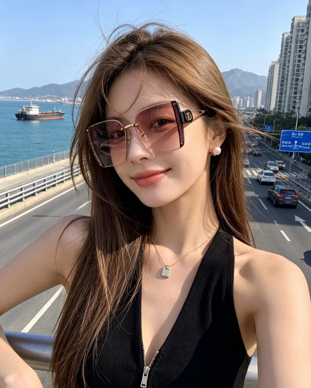 🔺 【DIOR-迪奥】开春新款 潮流爆款 时尚方框太阳镜 高品质 佩戴舒适 网红潮款墨镜 型号：D2365