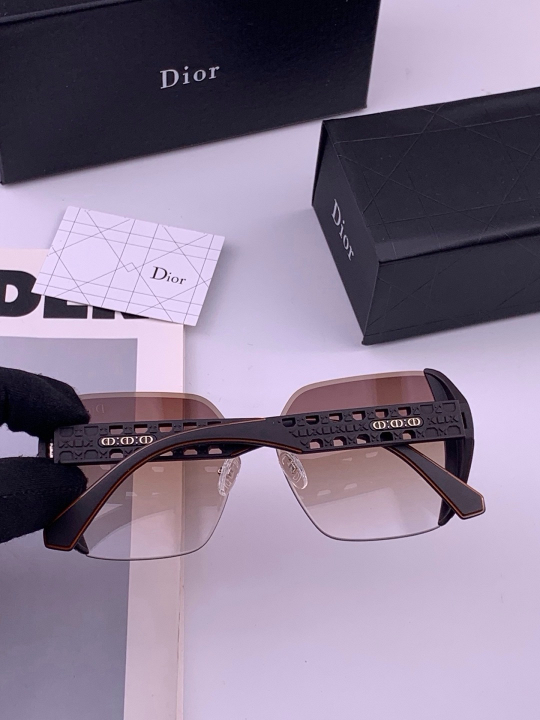 🔺 【DIOR-迪奥】开春新款 潮流爆款 时尚方框太阳镜 高品质 佩戴舒适 网红潮款墨镜 女士高清太阳镜🕶️ 🎉高品质T