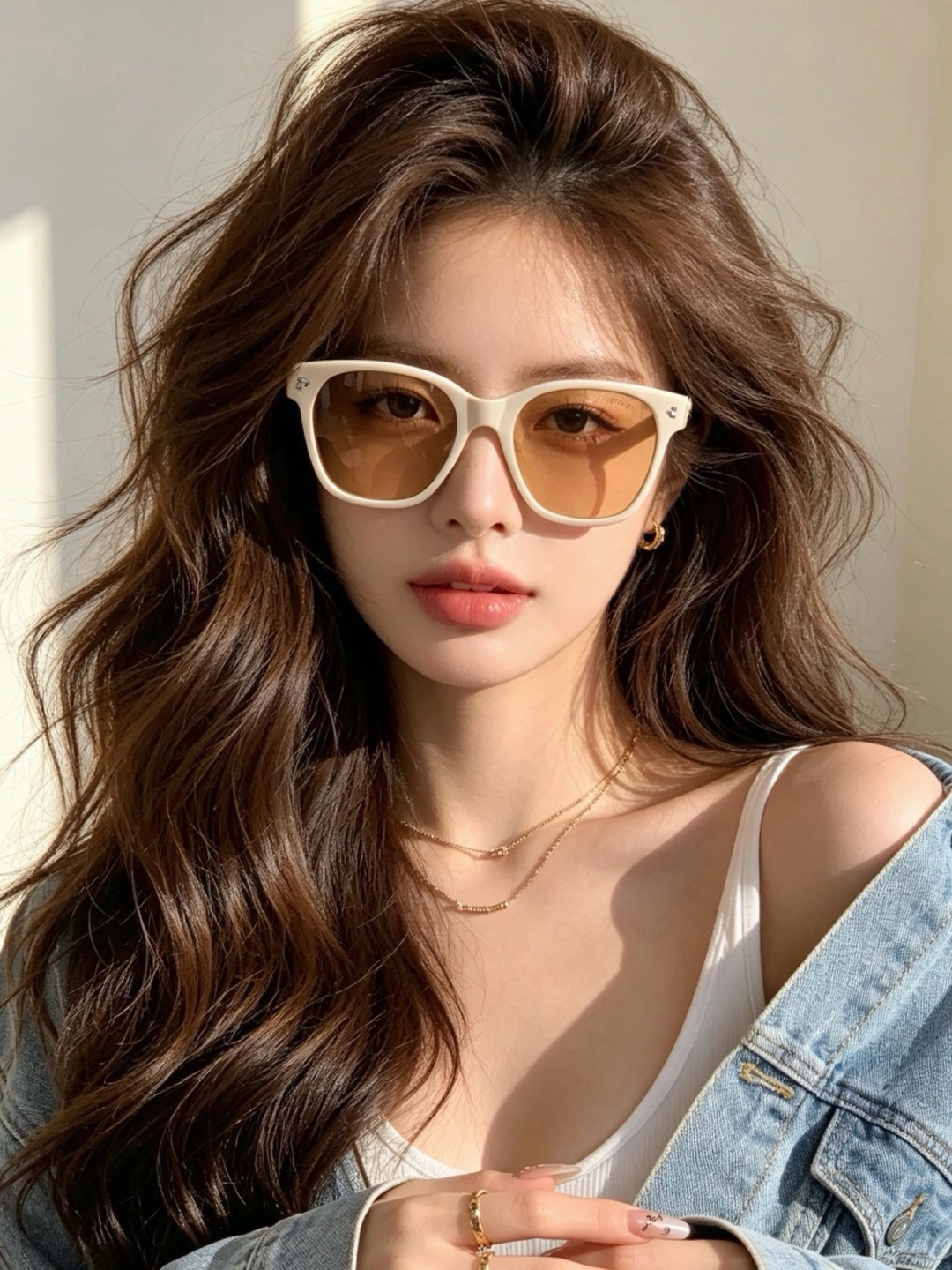 🔺 【DIOR-迪奥】开春新款 潮流爆款 时尚方框偏光太阳镜 高品质 佩戴舒适 网红潮款墨镜 女士高清偏光太阳镜🕶️ 🎉