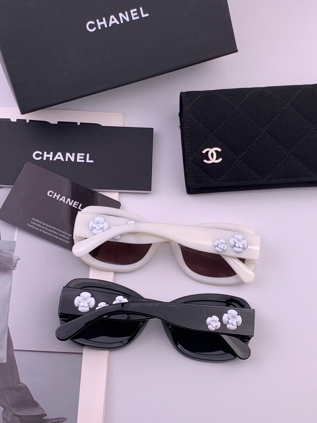 【CHANEL】香奈儿 新款山茶花潮流爆款 时尚圆框高清偏光太阳镜 佩戴舒适 网红潮款墨镜  ♥️♥️型号：CH3788