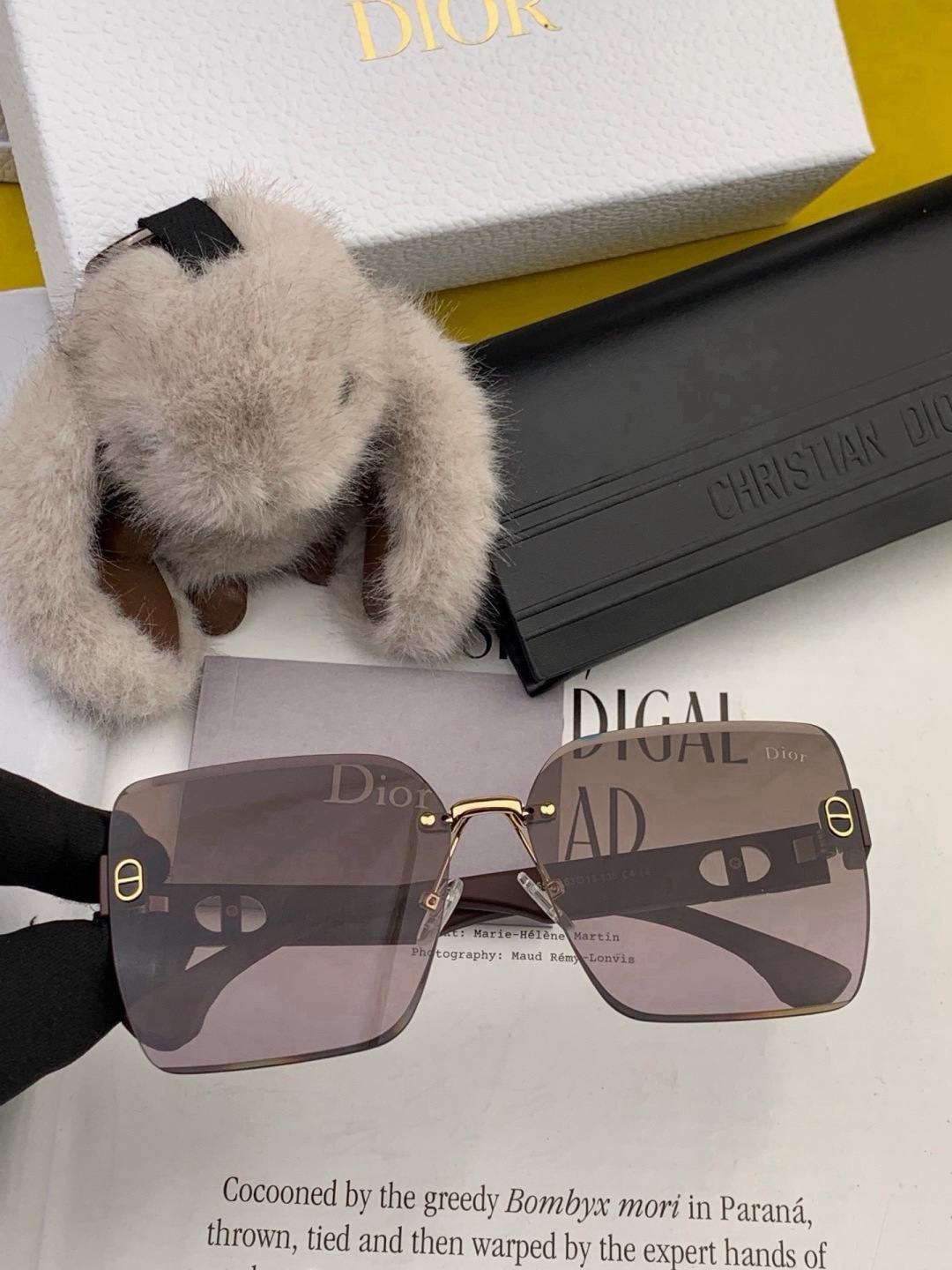 🔺 【DIOR-迪奥】开春新款 潮流爆款 时尚方框太阳镜 高品质 佩戴舒适 网红潮款墨镜 型号：D3550