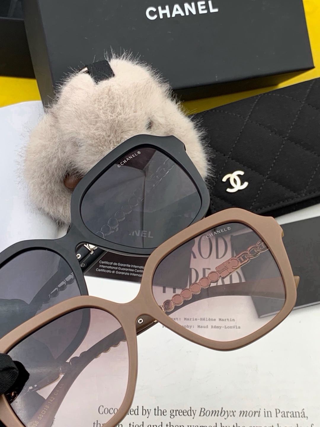新品CHANEL 香奈儿太阳镜以独特魅力和前卫风格诠释春夏最新眼镜，质感超好佩带舒适 型号：CH6305