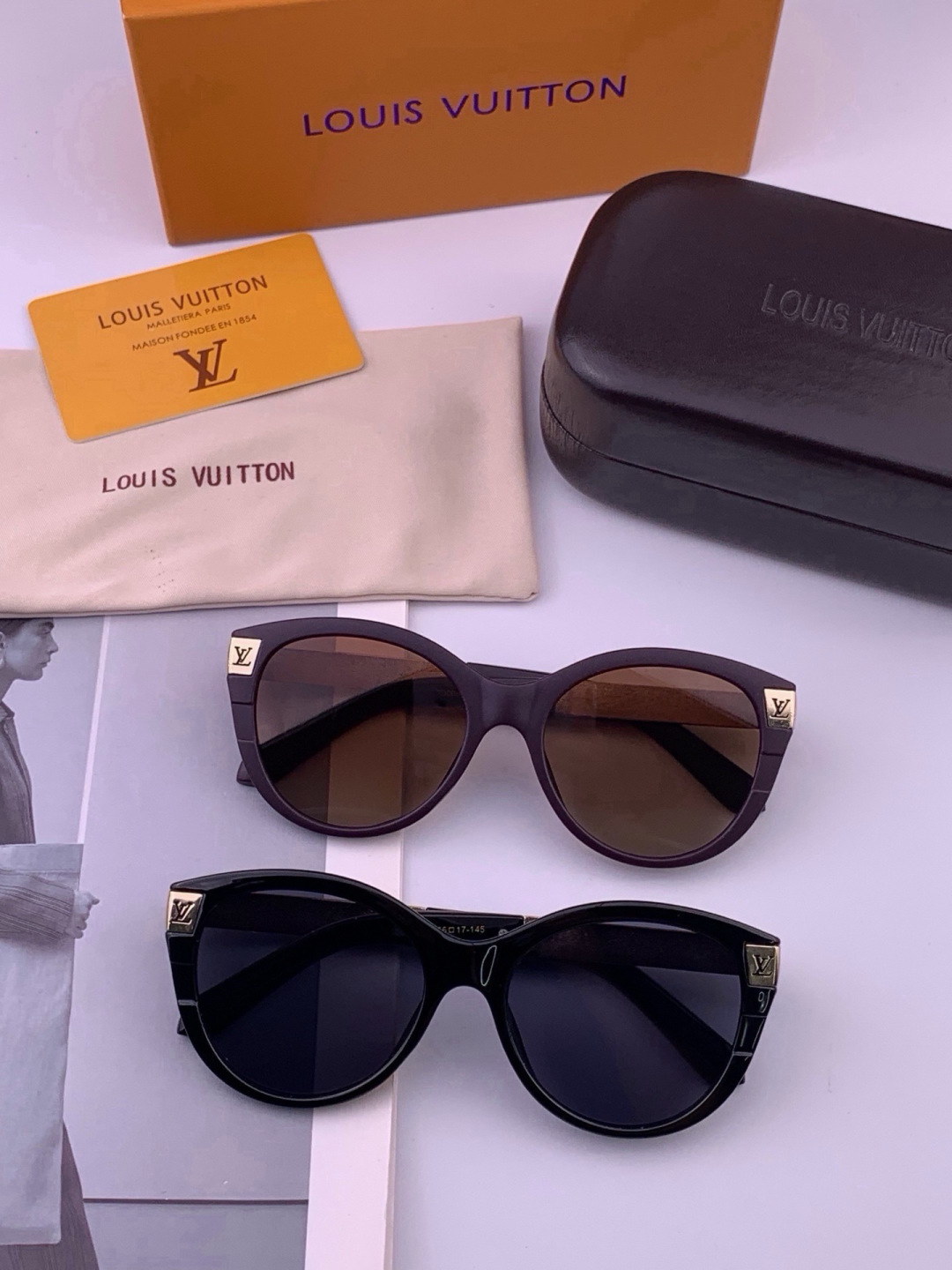 🔺LV🔻早春新款，众多明星同款[色]LV‼️‼️新款大框墨镜 ，🌈🌈宝丽来超清太阳镜🔝🔝型号：L87000