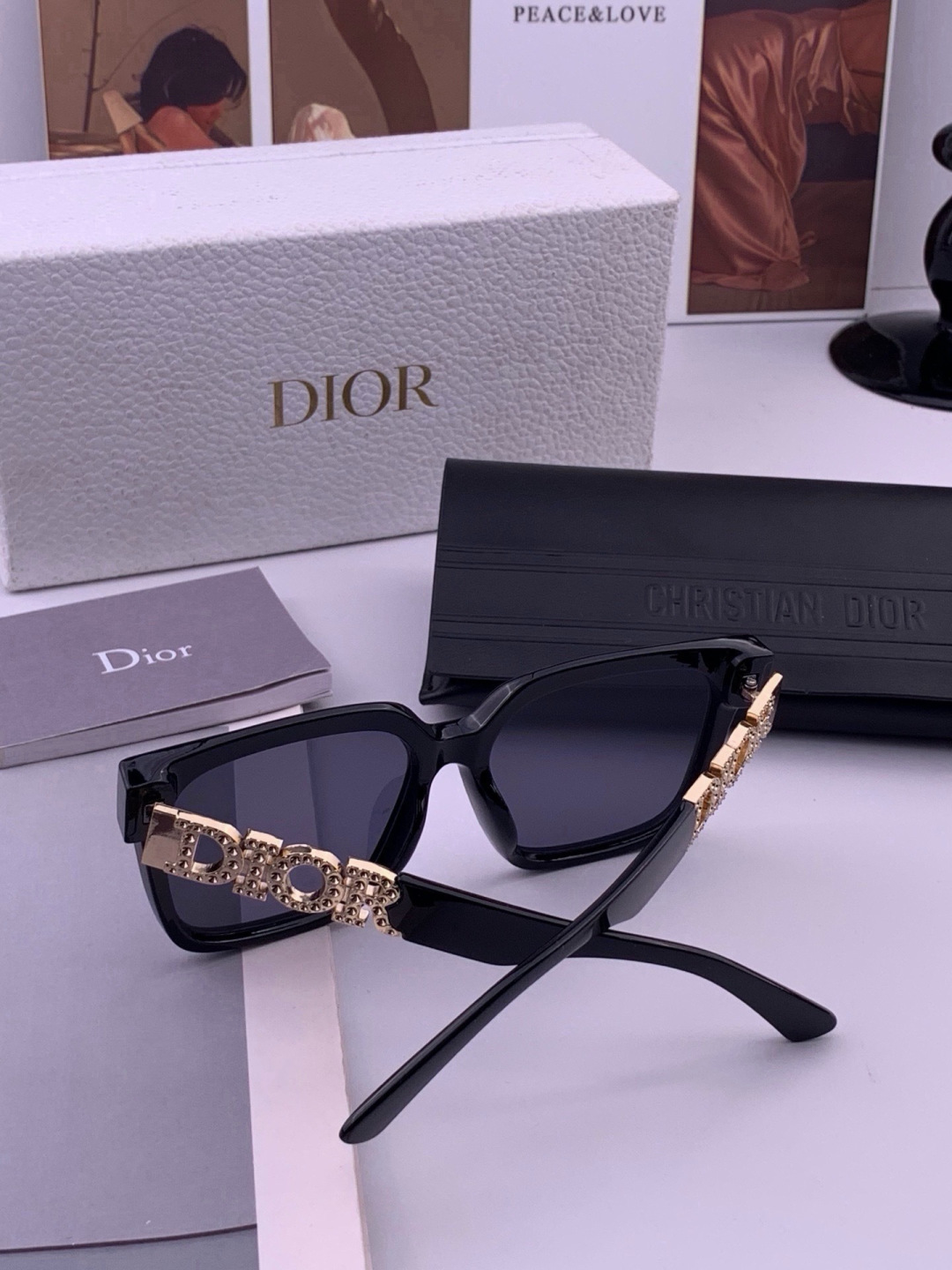 【DIOR】迪奥太阳镜 时尚造型 开车驾驶镜时尚墨镜🌸世界顶级奢华品牌，品质保证！😍😍经典款, 明星热爱!💥💥有史以来最