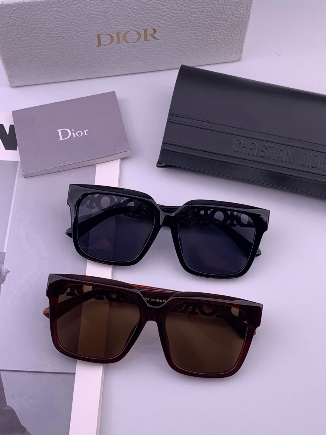 【DIOR】迪奥太阳镜 时尚造型 开车驾驶镜时尚墨镜🌸世界顶级奢华品牌，品质保证！😍😍经典款, 明星热爱!💥💥有史以来最