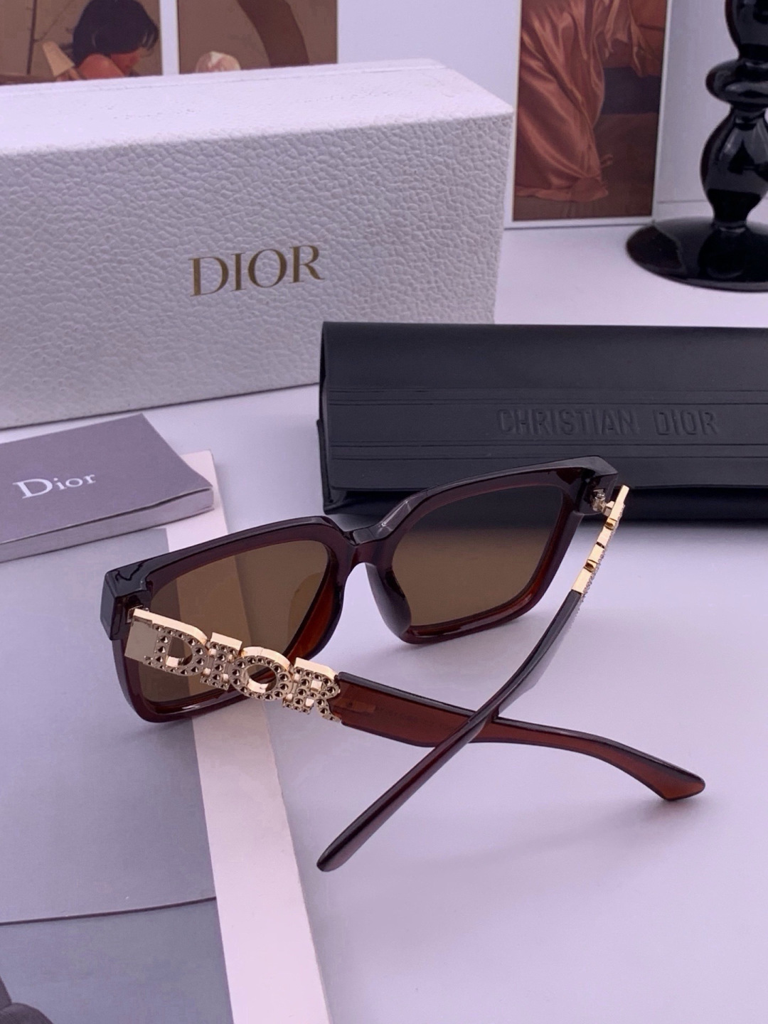 【DIOR】迪奥太阳镜 时尚造型 开车驾驶镜时尚墨镜🌸世界顶级奢华品牌，品质保证！😍😍经典款, 明星热爱!💥💥有史以来最