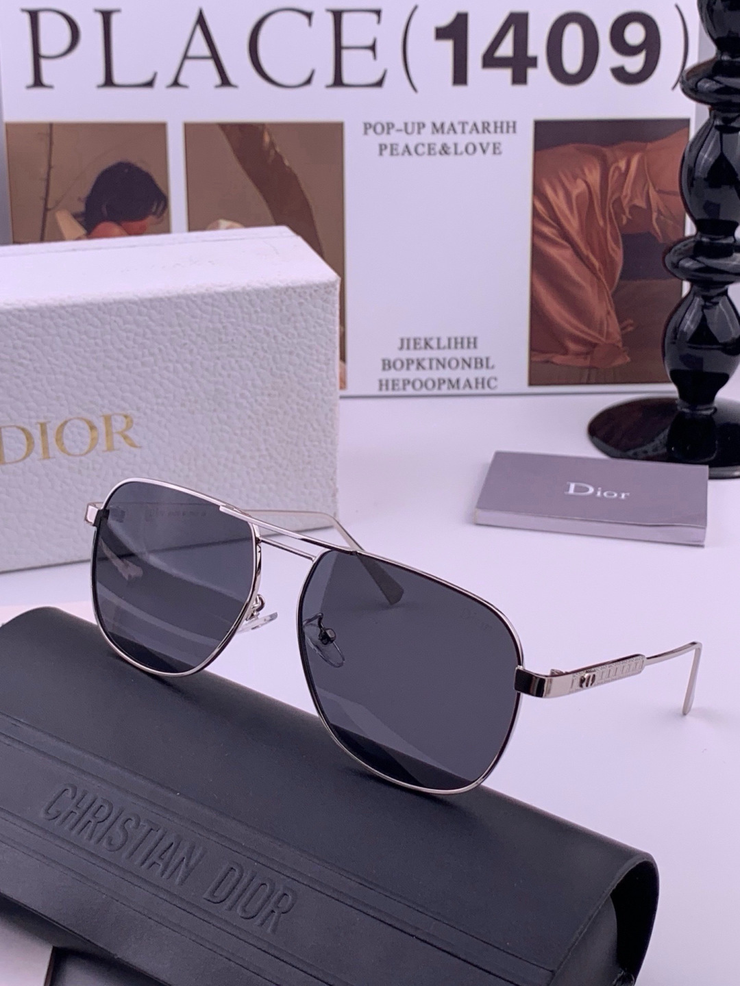 DIOR🌋☔️时尚太阳镜顶级奢侈品[强] 高品质[胜利][亲亲]🍦🍨 [得意] 气质非凡😄 🍫🍪女士开车墨镜[爱情] 型