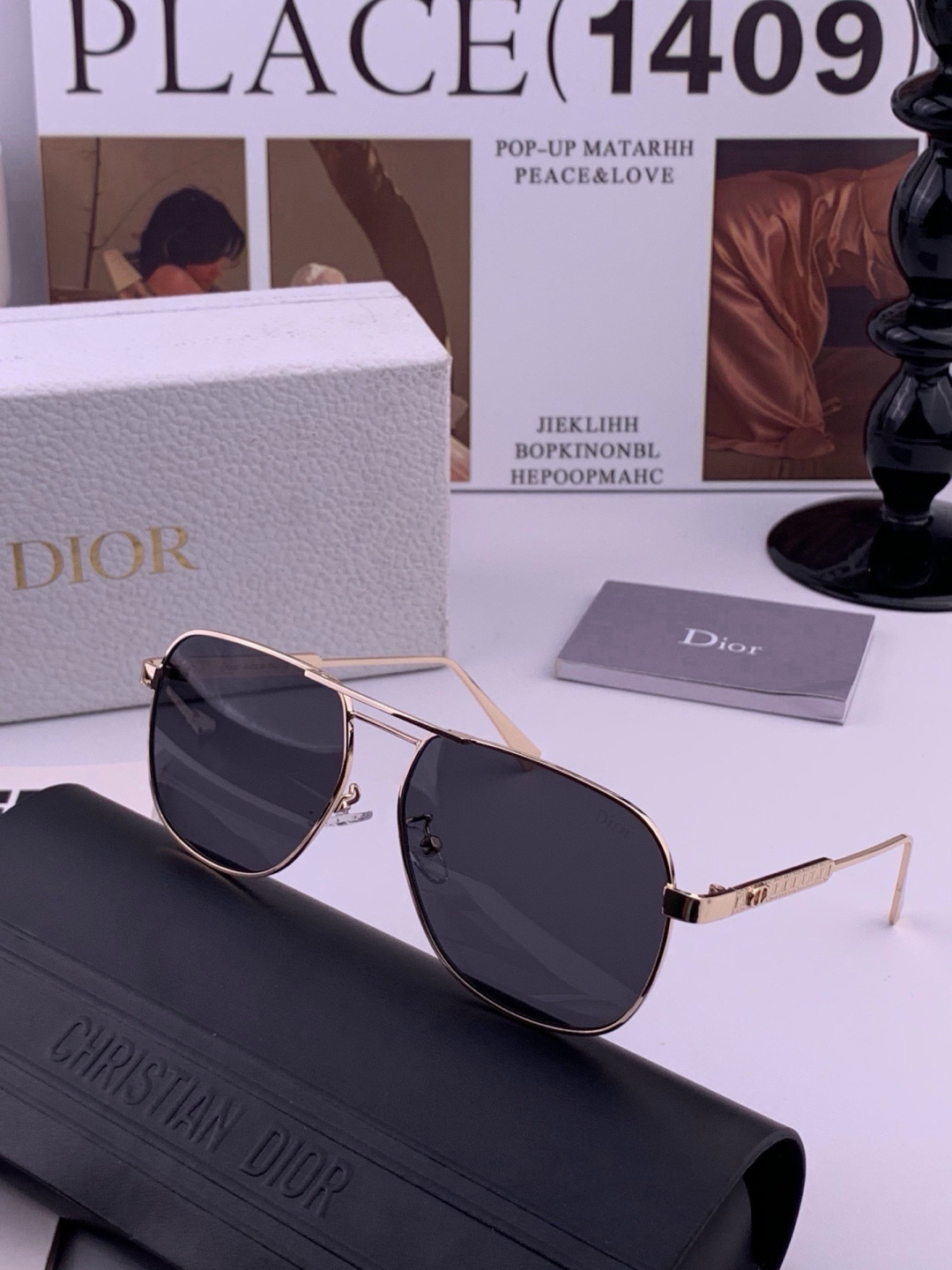 DIOR🌋☔️时尚太阳镜顶级奢侈品[强] 高品质[胜利][亲亲]🍦🍨 [得意] 气质非凡😄 🍫🍪女士开车墨镜[爱情] 型