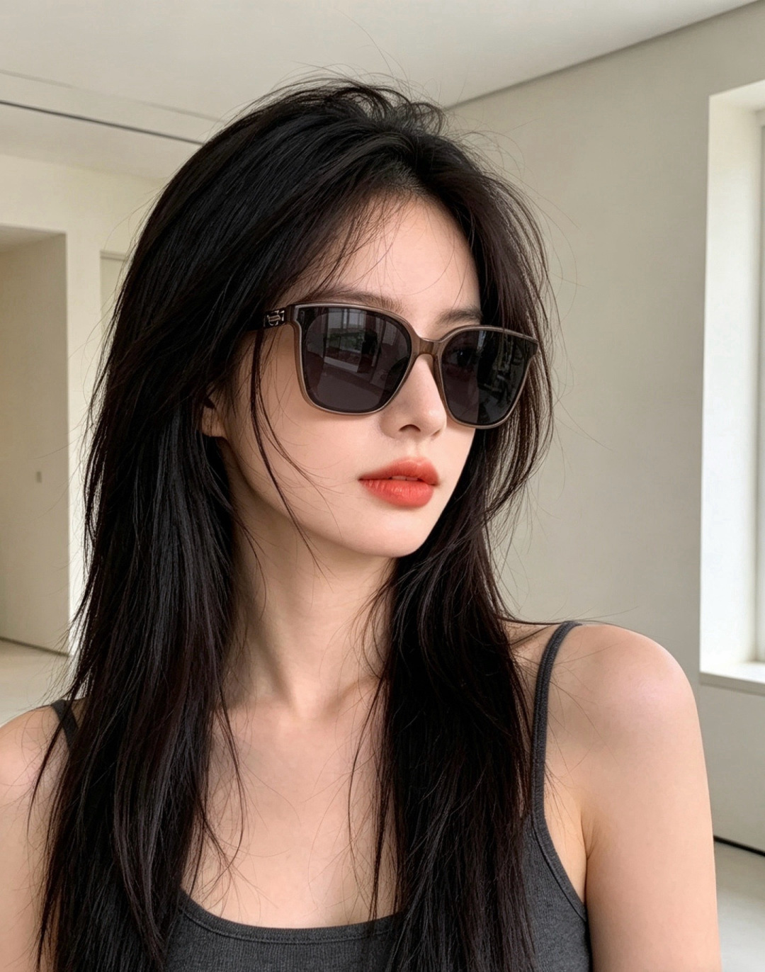 🔺 【GUCCI-偏光太阳镜】开春新款 潮流爆款 时尚偏光太阳镜 高品质 佩戴舒适 网红潮款墨镜 女士高清偏光太阳镜🕶️