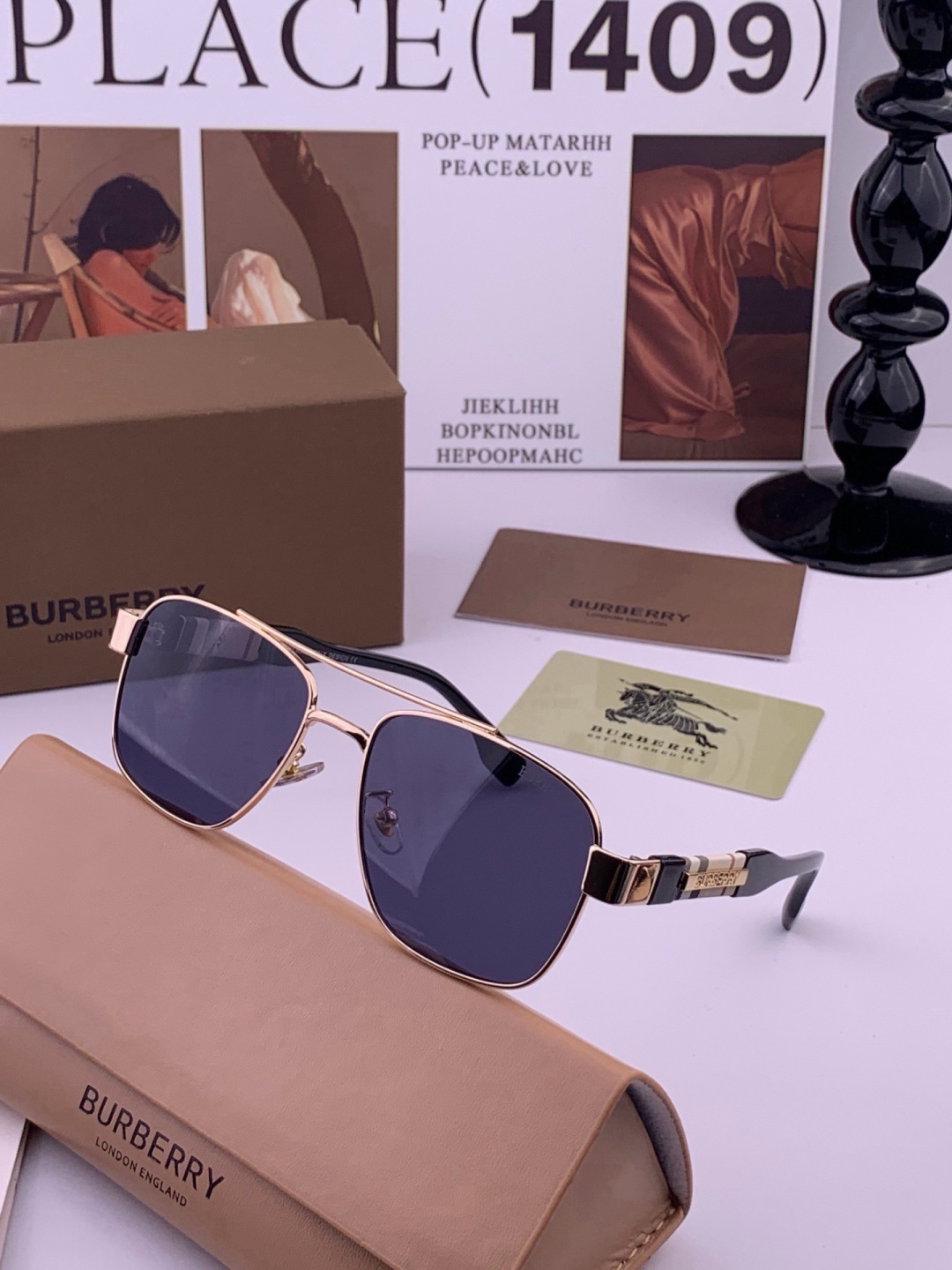 BURBERRY 巴宝莉 男士太阳眼镜 🕶🕶正版蛤蟆 太阳镜💋💋👣👣  高品质 不挑脸 火的狠 🍁🍁💯💯🐝🐝🐝🐝🐝🐝新款