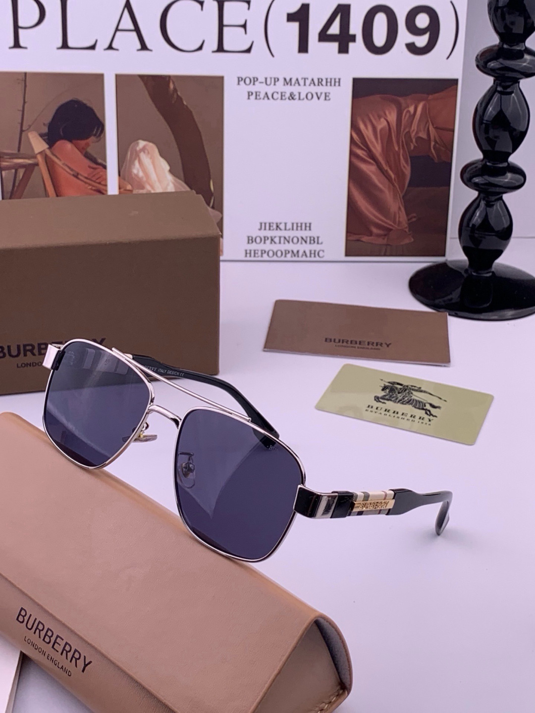 BURBERRY 巴宝莉 男士太阳眼镜 🕶🕶正版蛤蟆 太阳镜💋💋👣👣  高品质 不挑脸 火的狠 🍁🍁💯💯🐝🐝🐝🐝🐝🐝新款