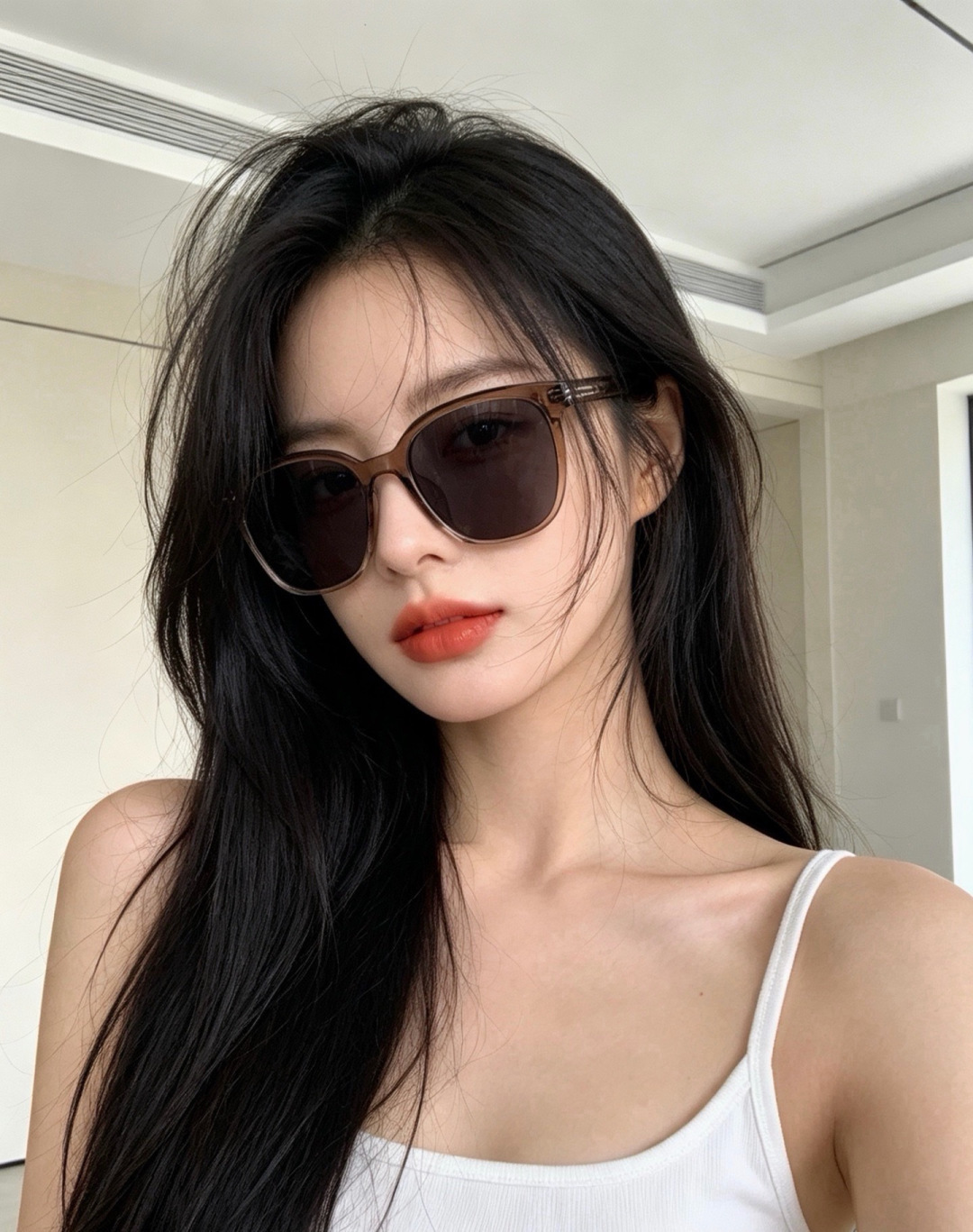 🔺 【GUCCI-偏光太阳镜】开春新款 潮流爆款 时尚偏光太阳镜 高品质 佩戴舒适 网红潮款墨镜 女士高清偏光太阳镜🕶️