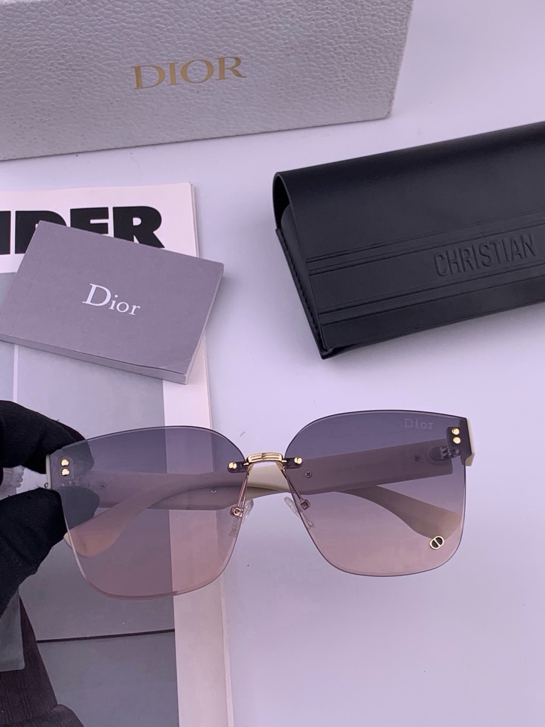🔺 【DIOR-迪奥】开春新款 潮流爆款 时尚方框太阳镜 高品质 佩戴舒适 网红潮款墨镜 女士高清太阳镜🕶️ 🎉高品质T